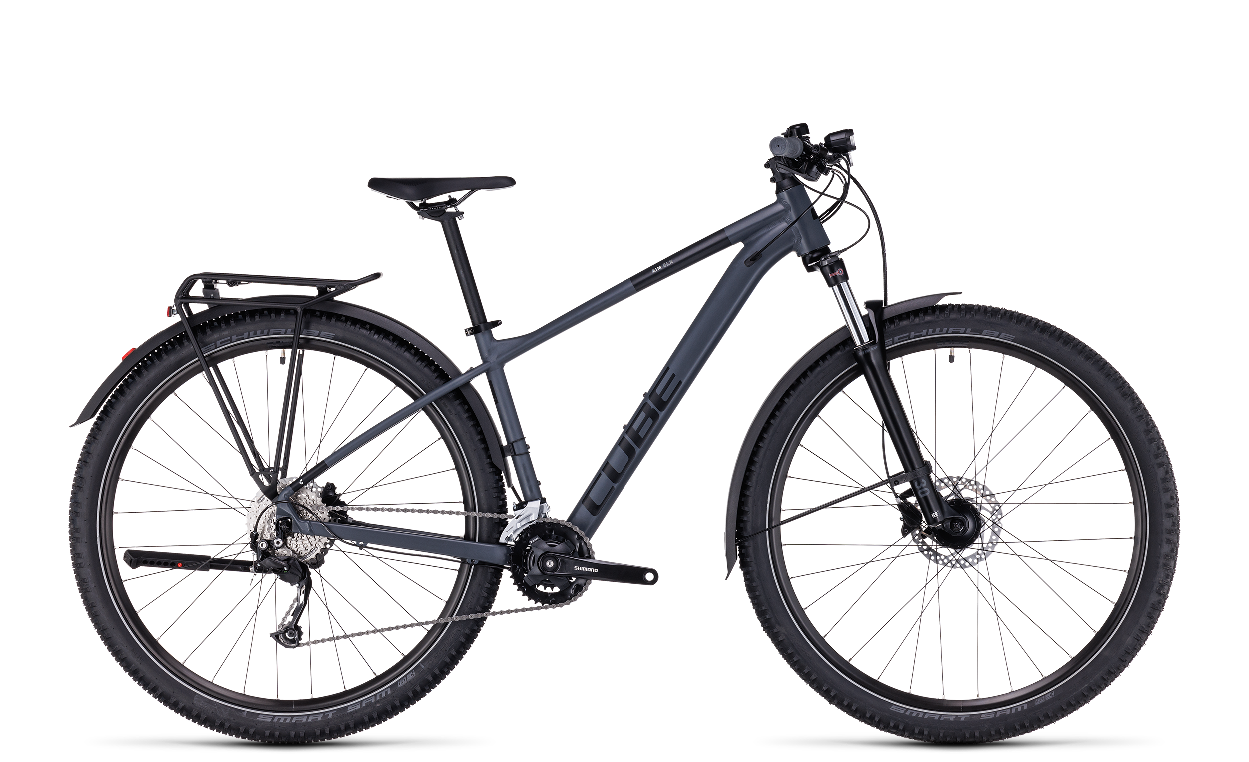 CUBE Aim SLX Allroad grey´n´black