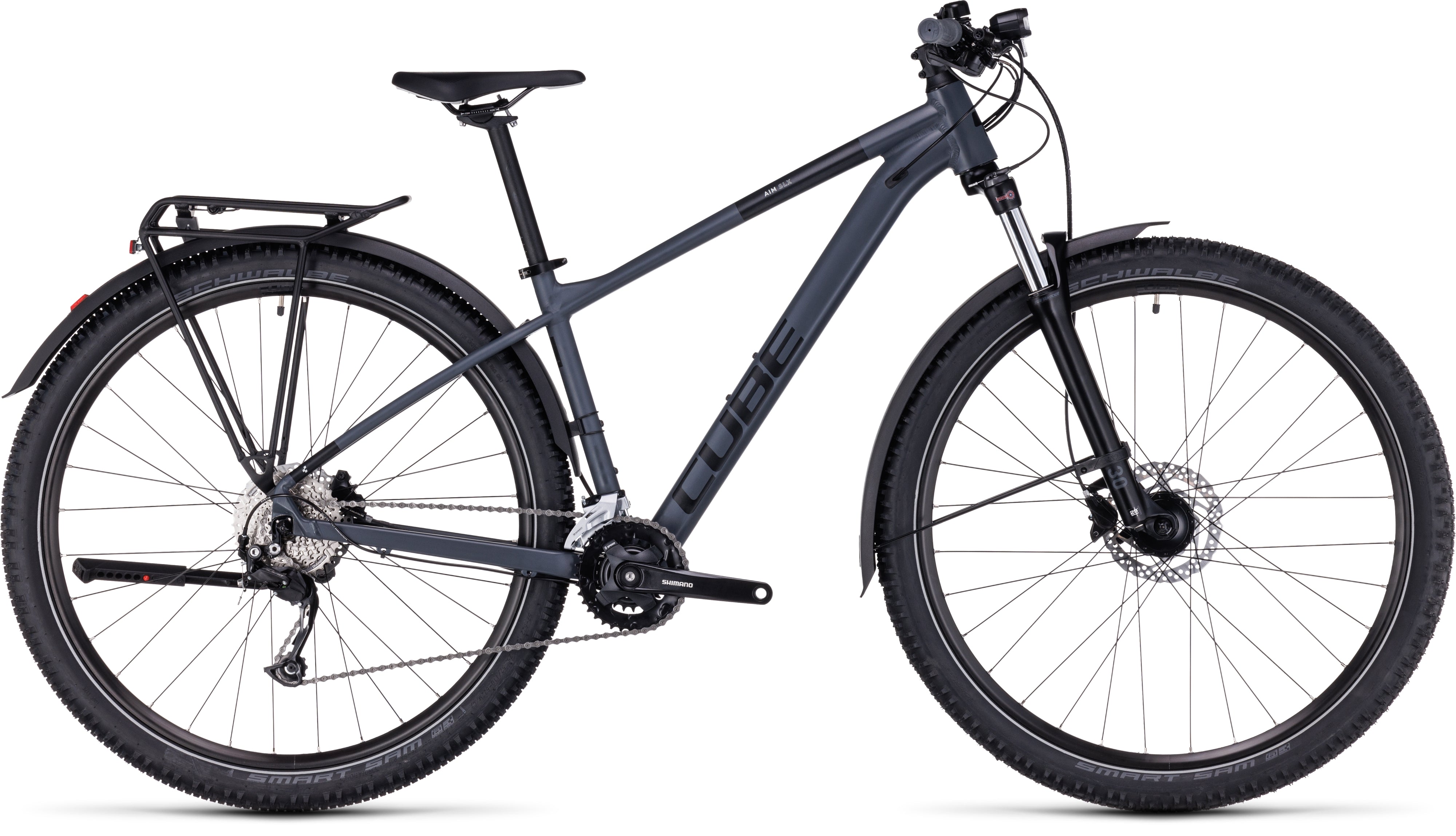 CUBE Aim SLX Allroad grey´n´black