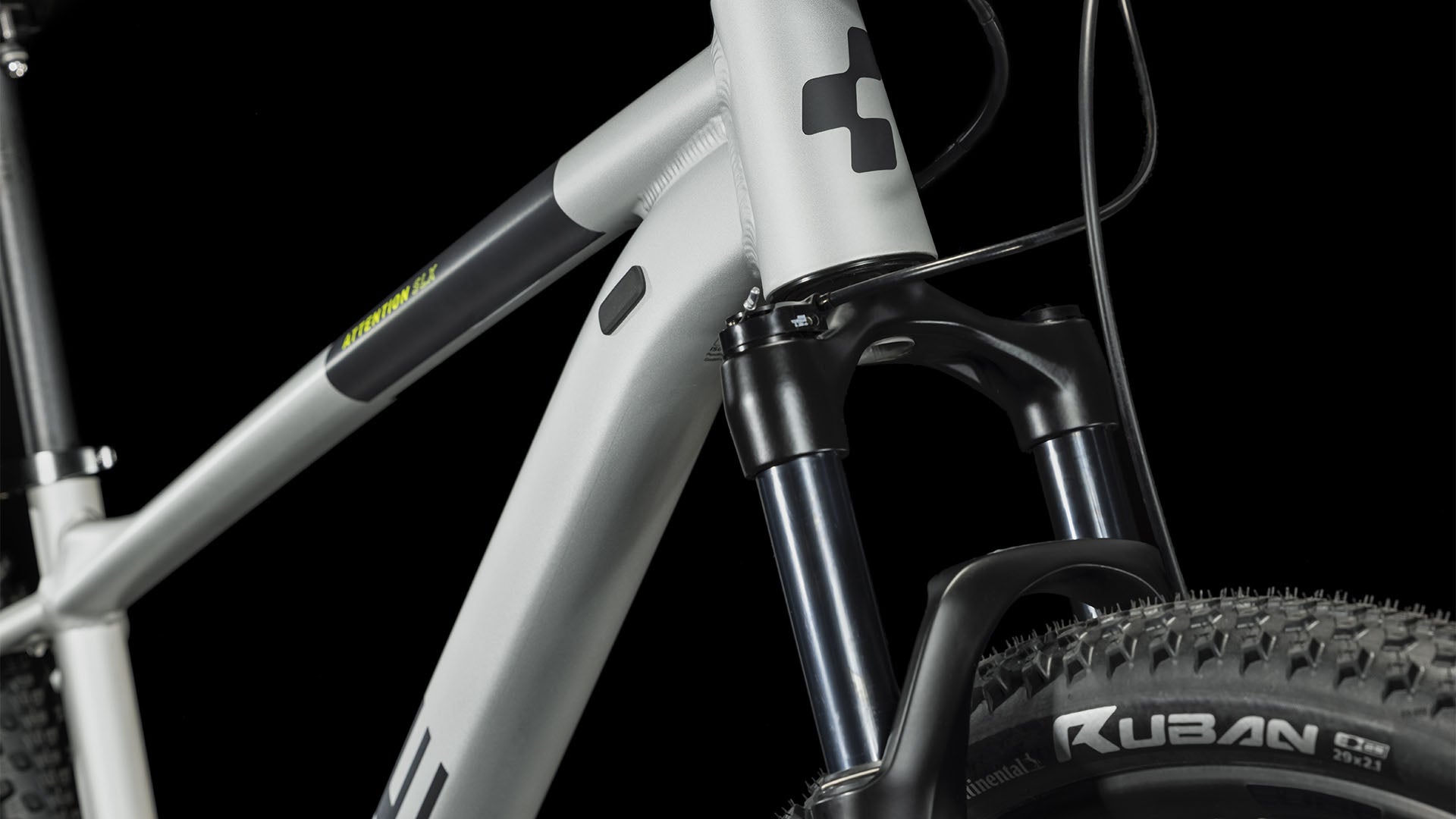 CUBE Attention SLX silvergrey´n´lime