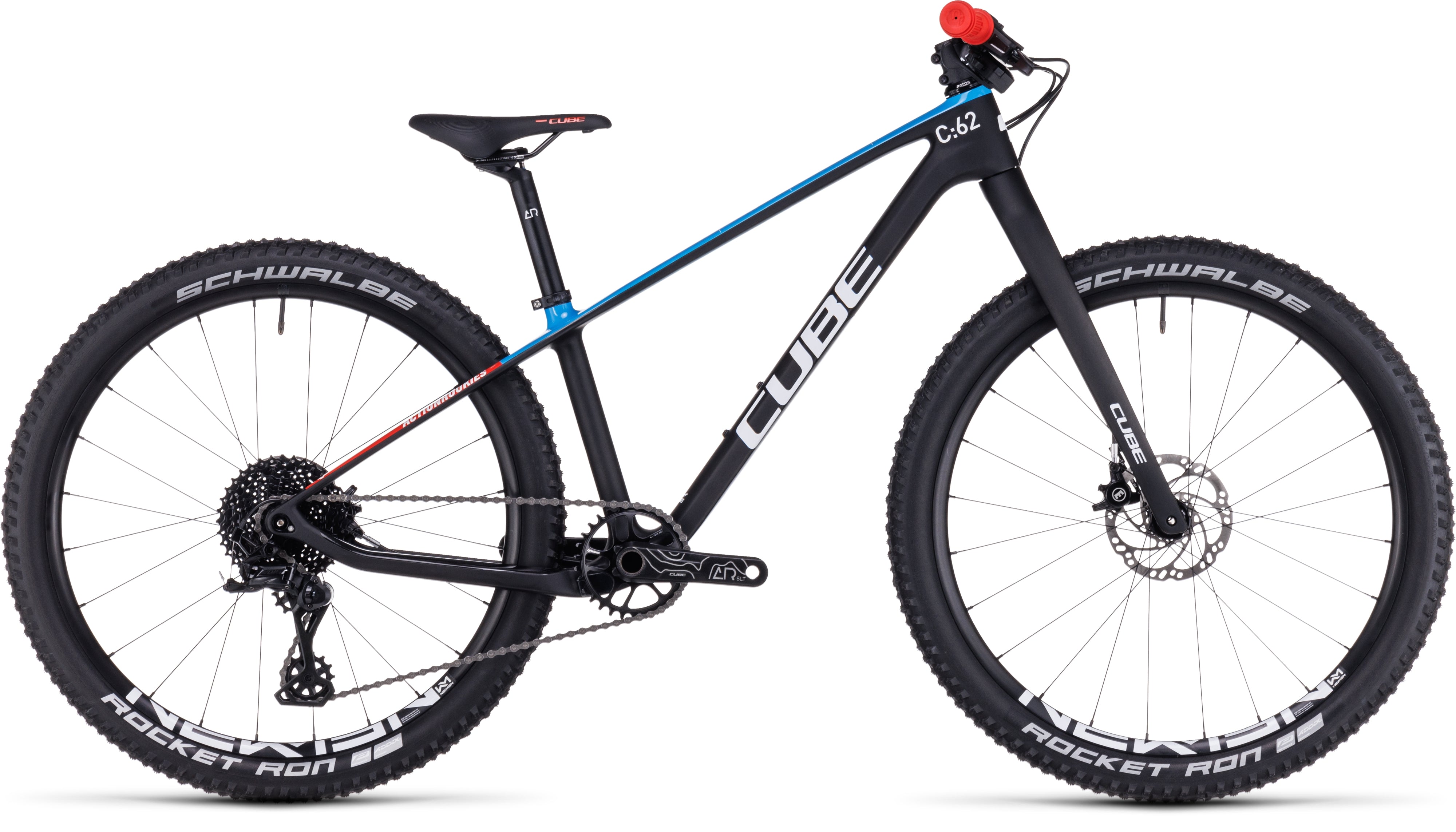 CUBE Elite 240 C:62 Pro carbon´n´blue´n´red