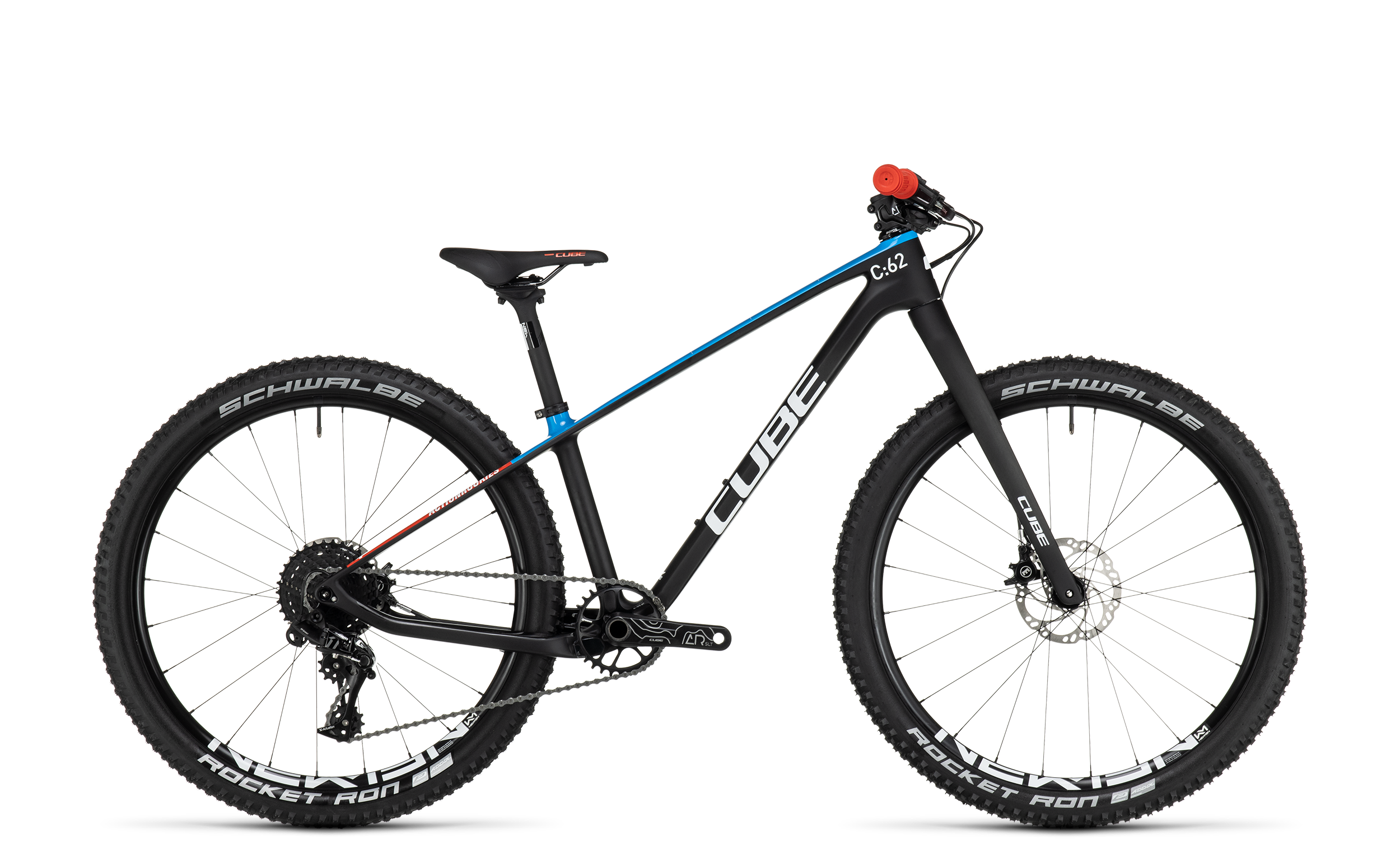 CUBE Elite 240 C:62 SLX carbon´n´blue´n´red