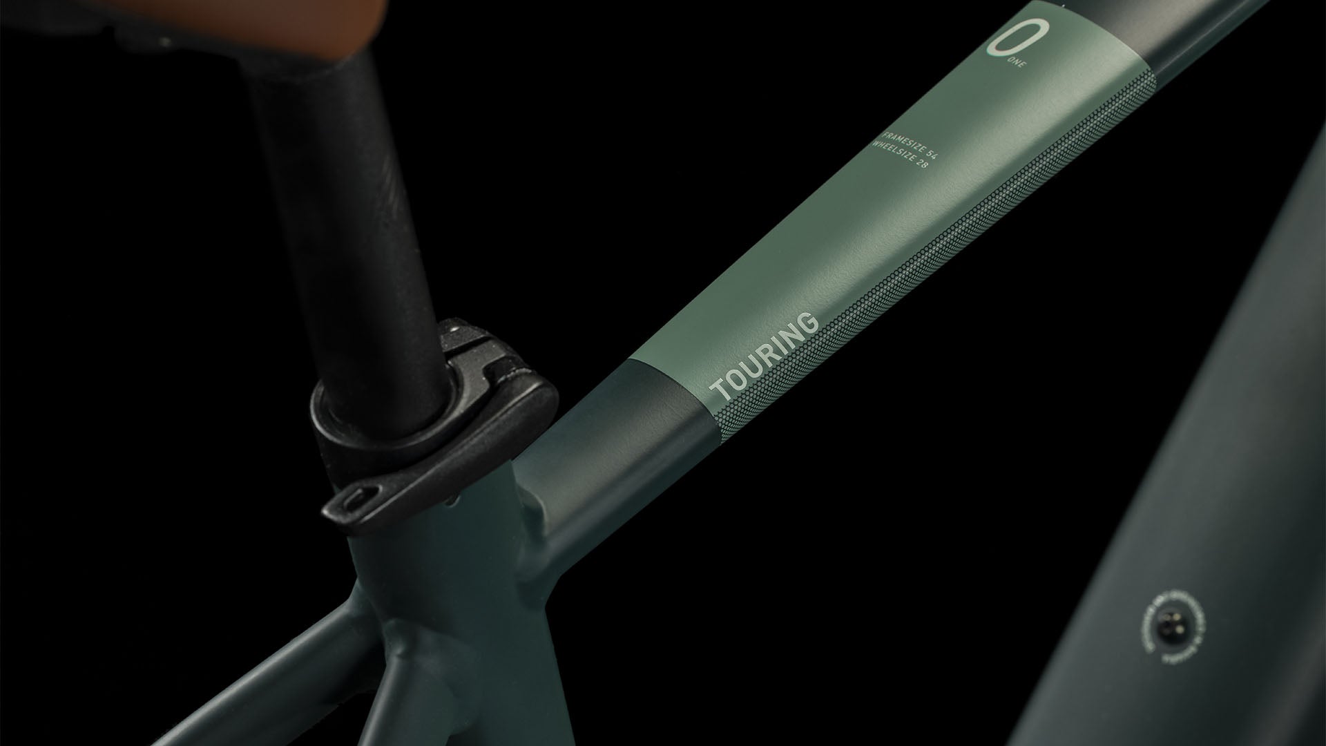 CUBE Touring Hybrid ONE 500 darkgreen´n´green