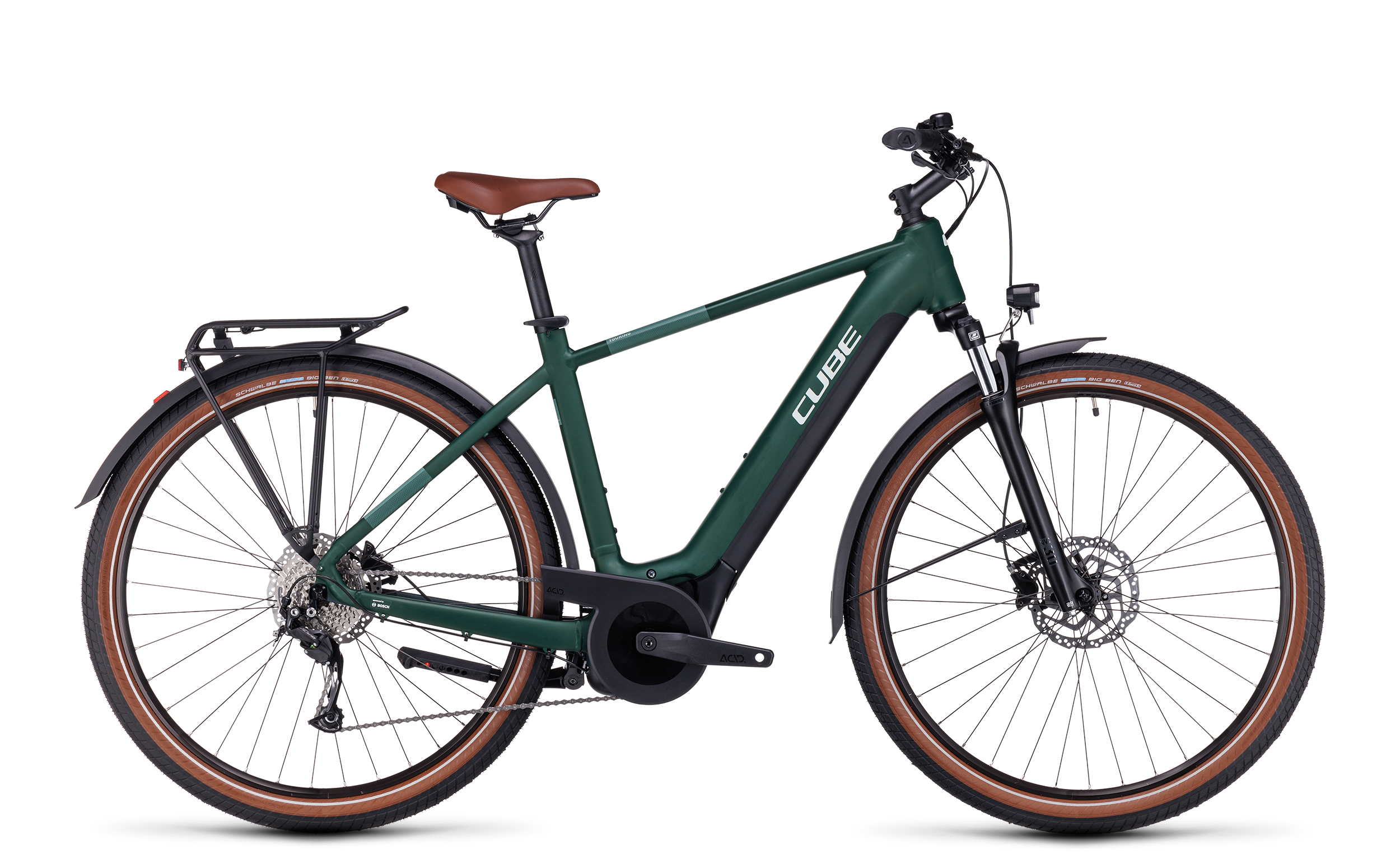 CUBE Touring Hybrid ONE 500 darkgreen´n´green