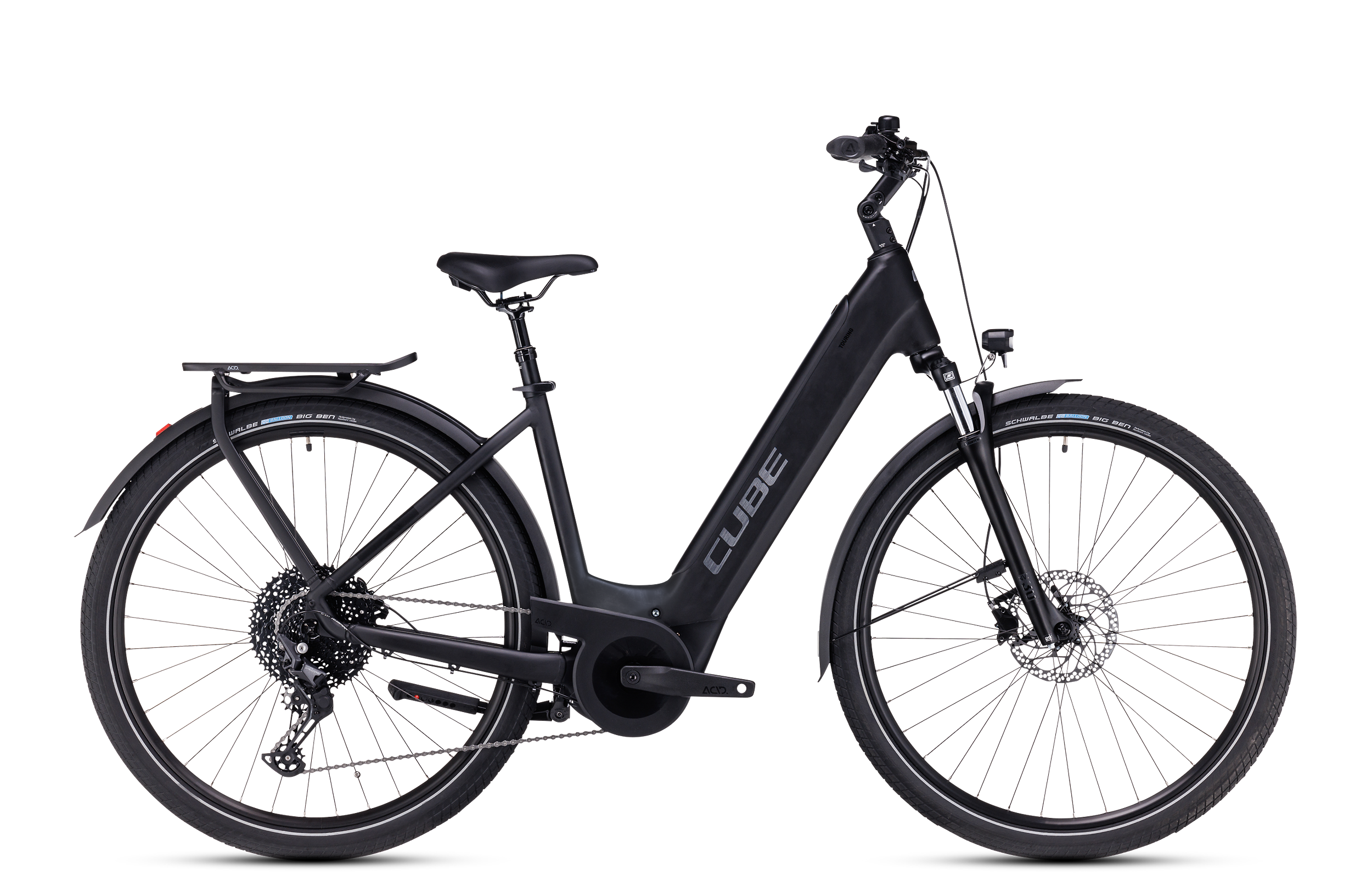 CUBE Touring Hybrid Pro 625 black´n´metal Easy Entry