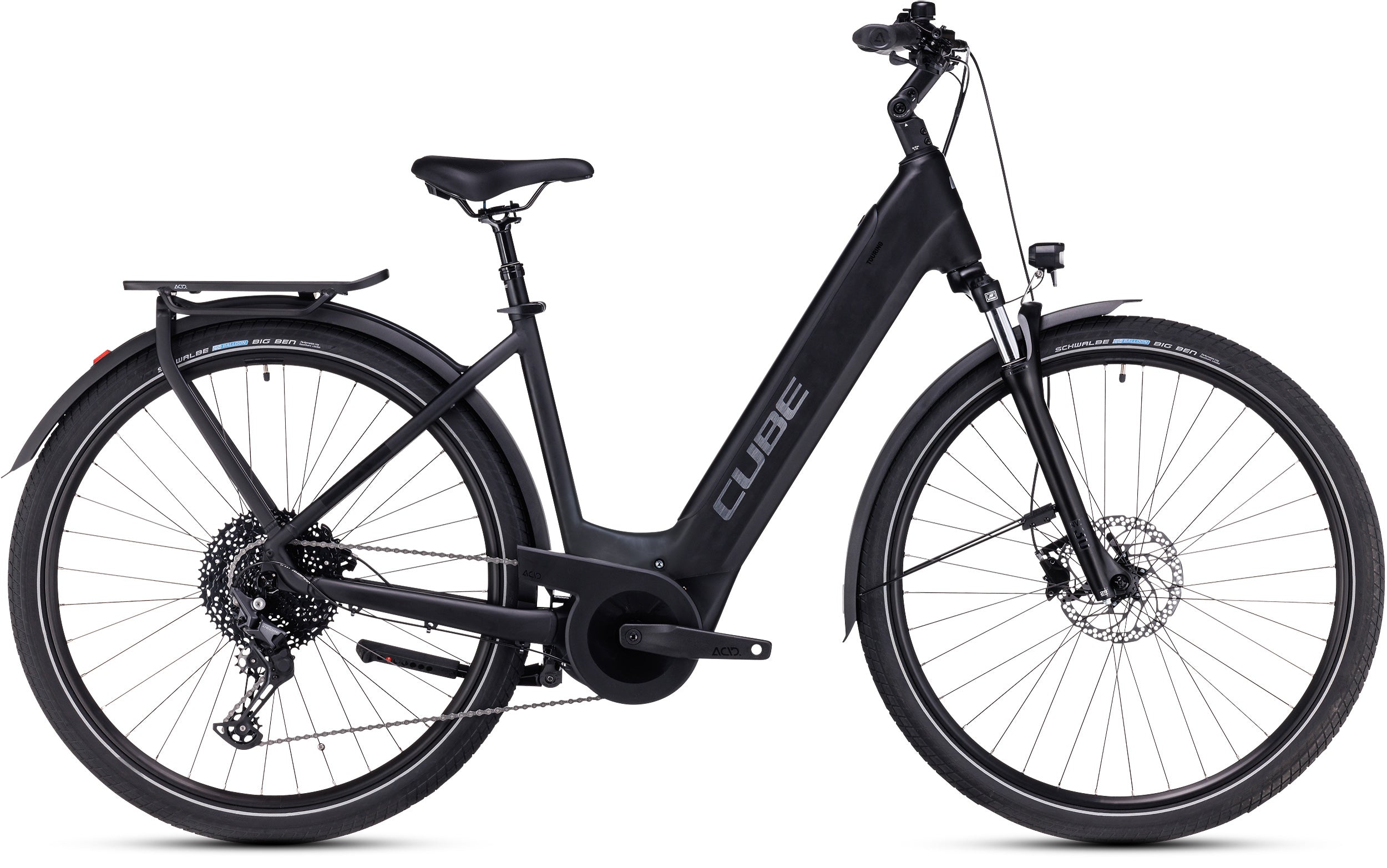 CUBE Touring Hybrid Pro 625 black´n´metal Easy Entry