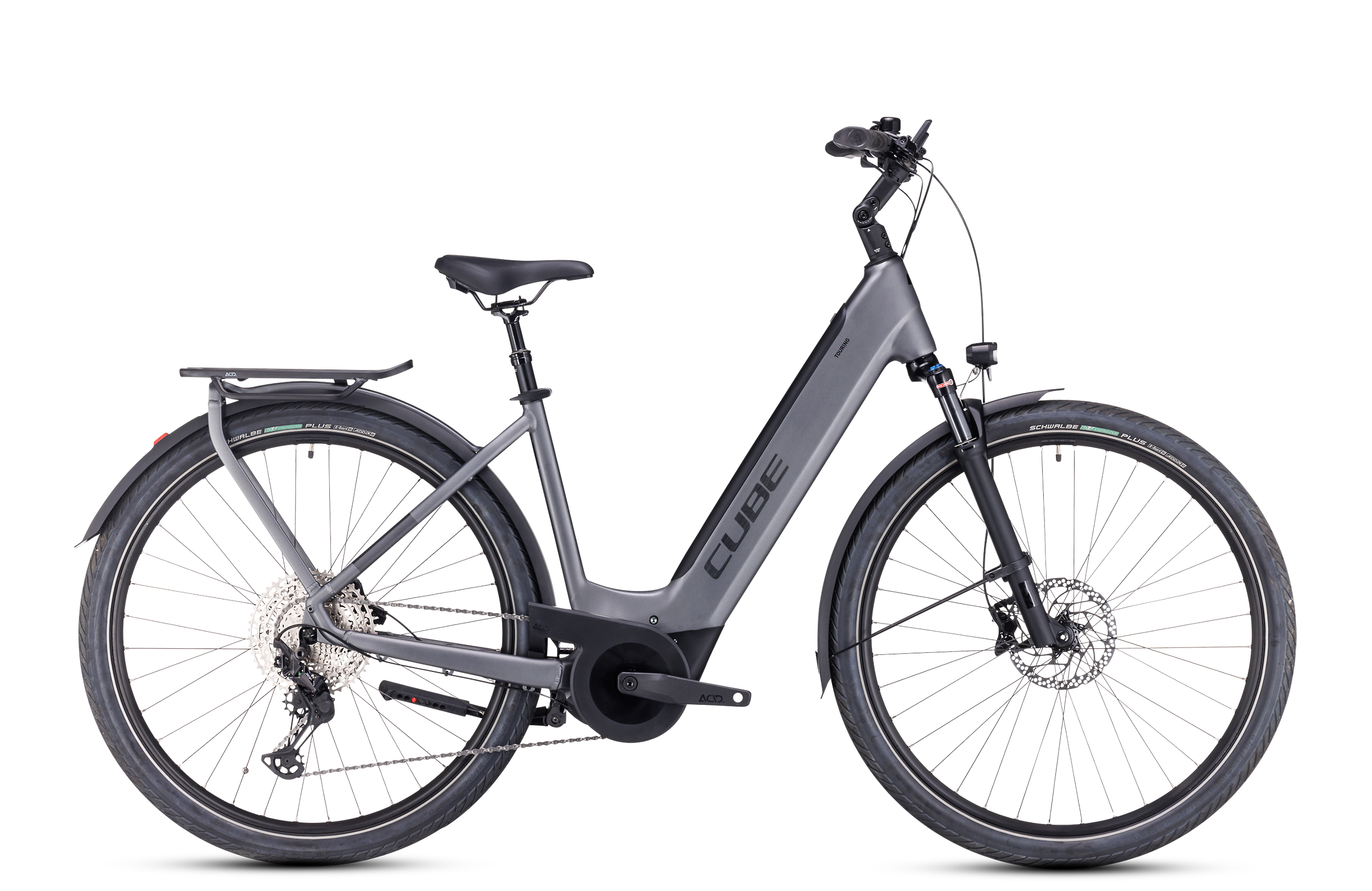 CUBE Touring Hybrid EXC 625 grey´n´metal Easy Entry