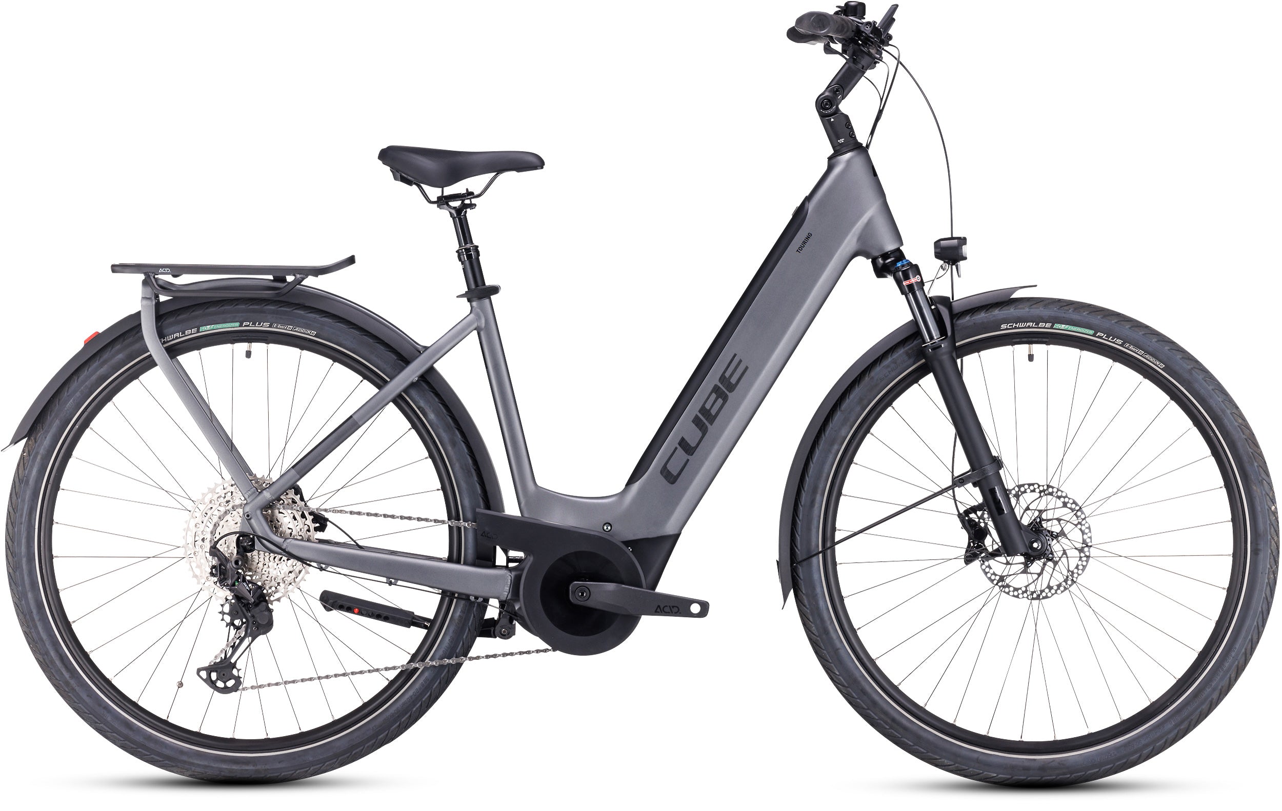 CUBE Touring Hybrid EXC 625 grey´n´metal Easy Entry