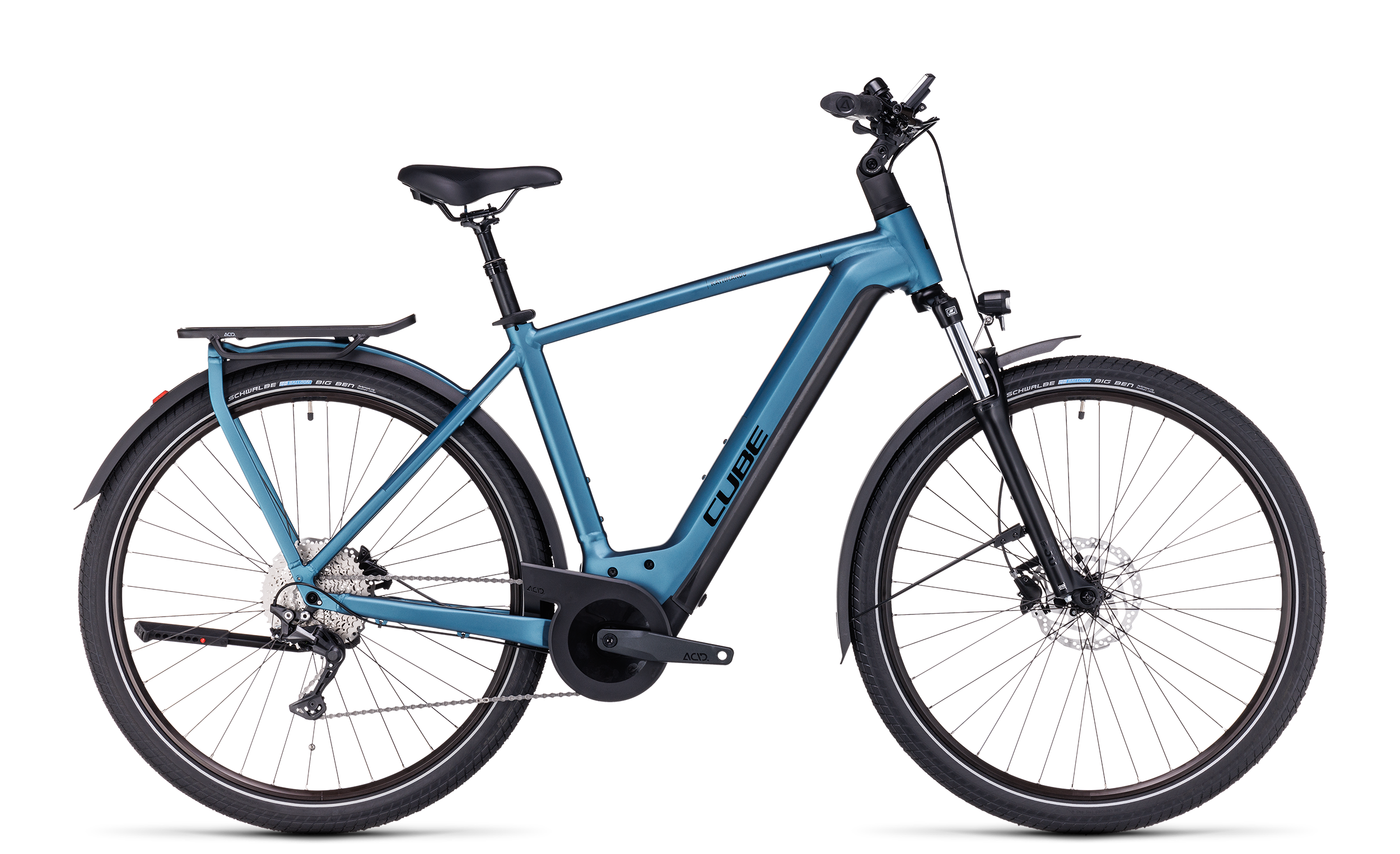 CUBE Kathmandu Hybrid ONE 750 blue´n´black