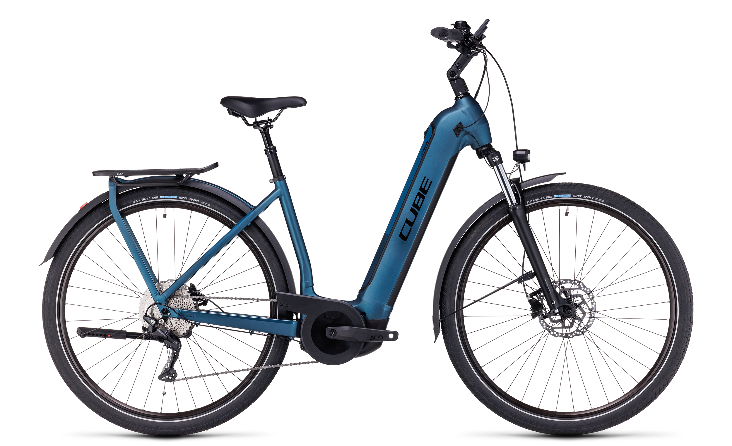 CUBE Kathmandu Hybrid ONE 750 blue´n´black Easy Entry