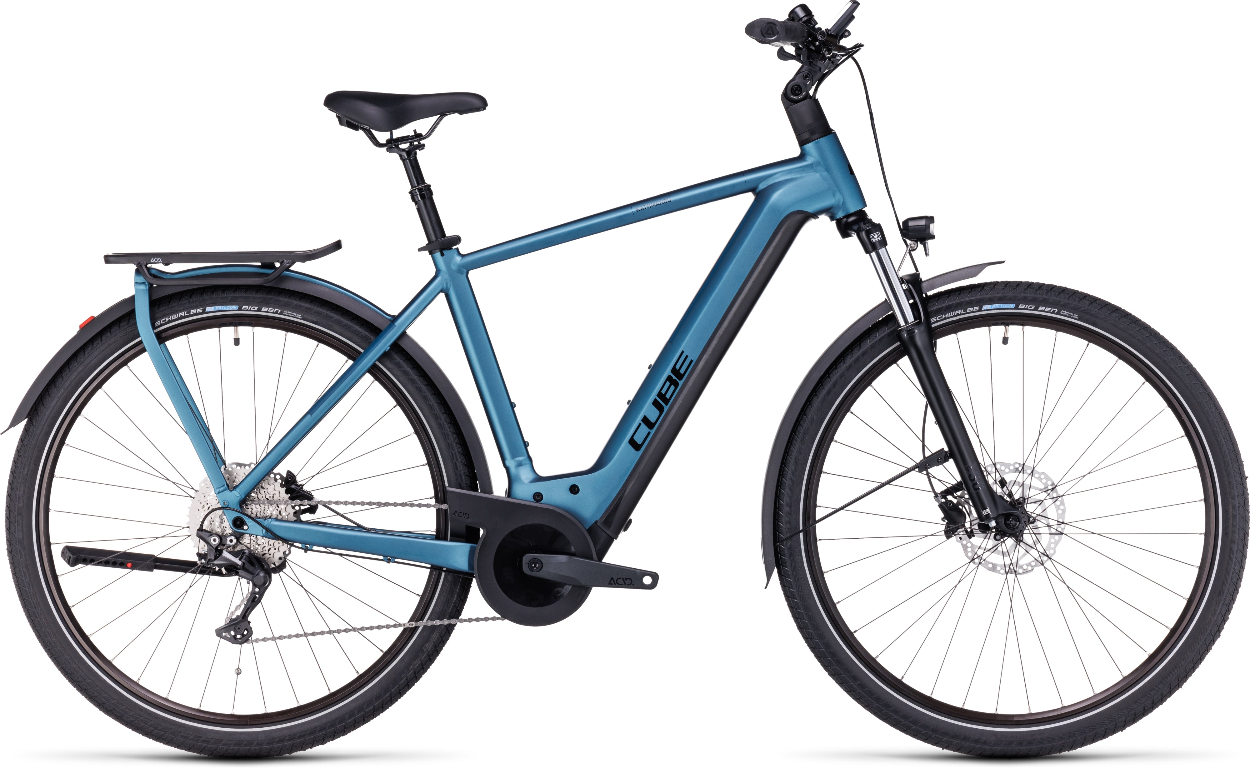 CUBE Kathmandu Hybrid ONE 750 blue´n´black