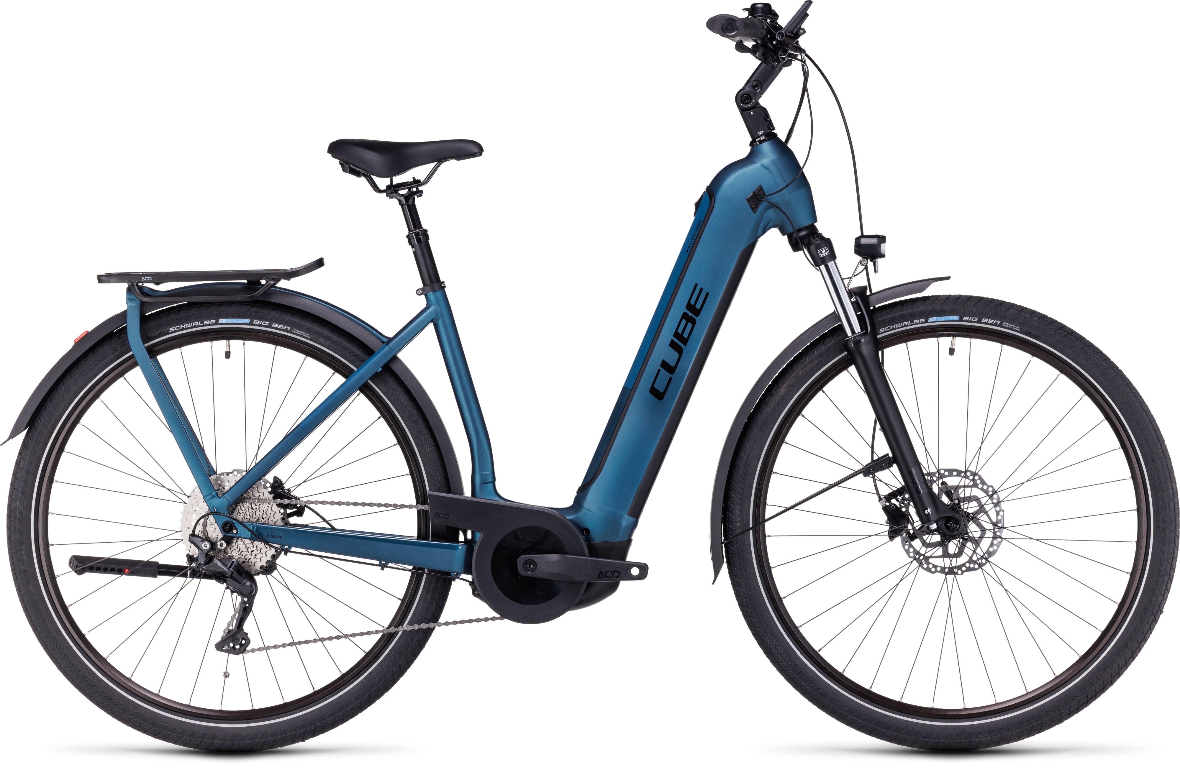 CUBE Kathmandu Hybrid ONE 750 blue´n´black Easy Entry