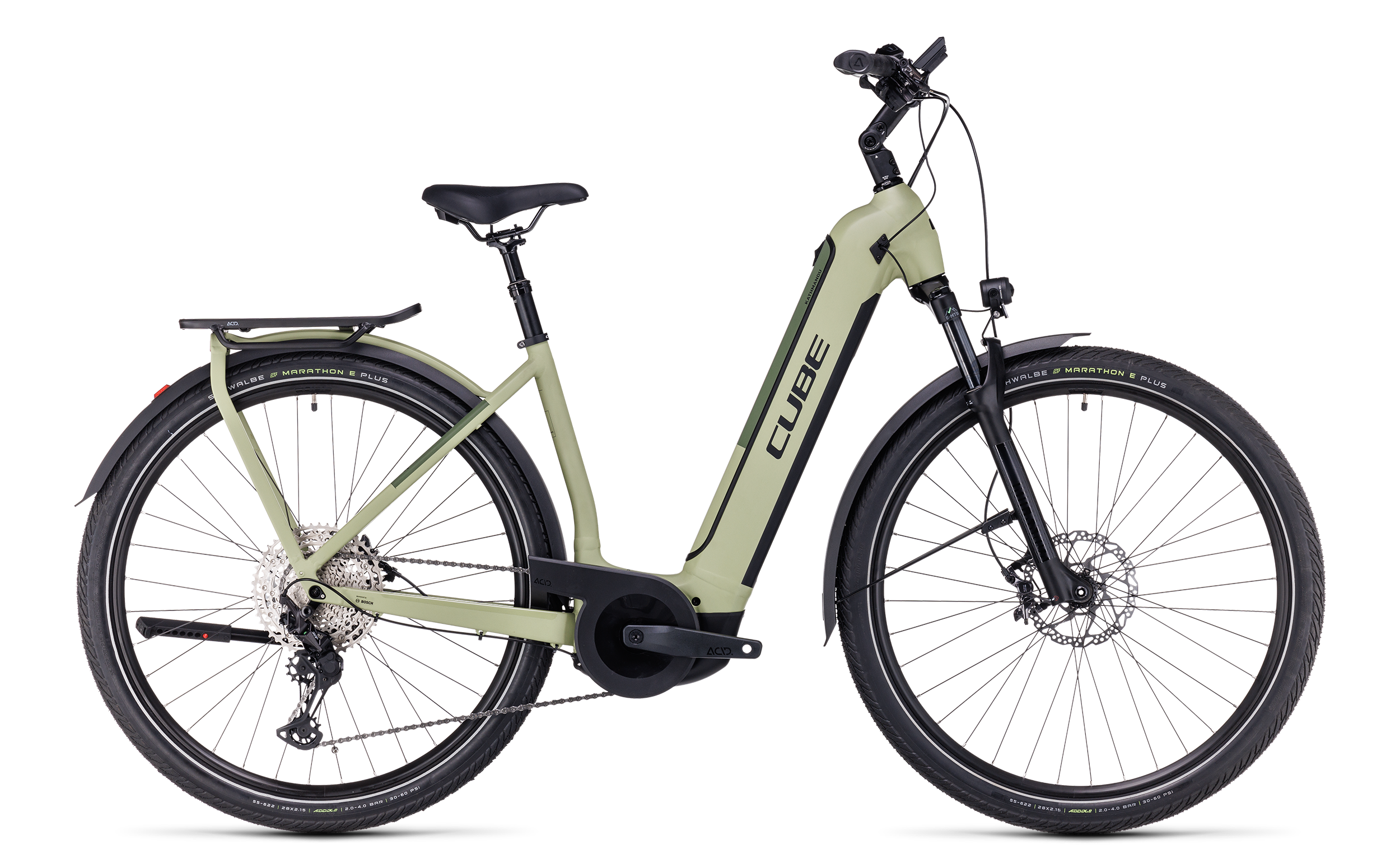 CUBE Kathmandu Hybrid SLX 750 green´n´olive Easy Entry