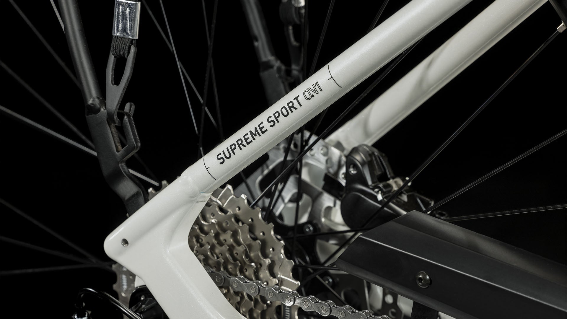 CUBE Supreme Sport Hybrid ONE 500 white´n´black Easy Entry