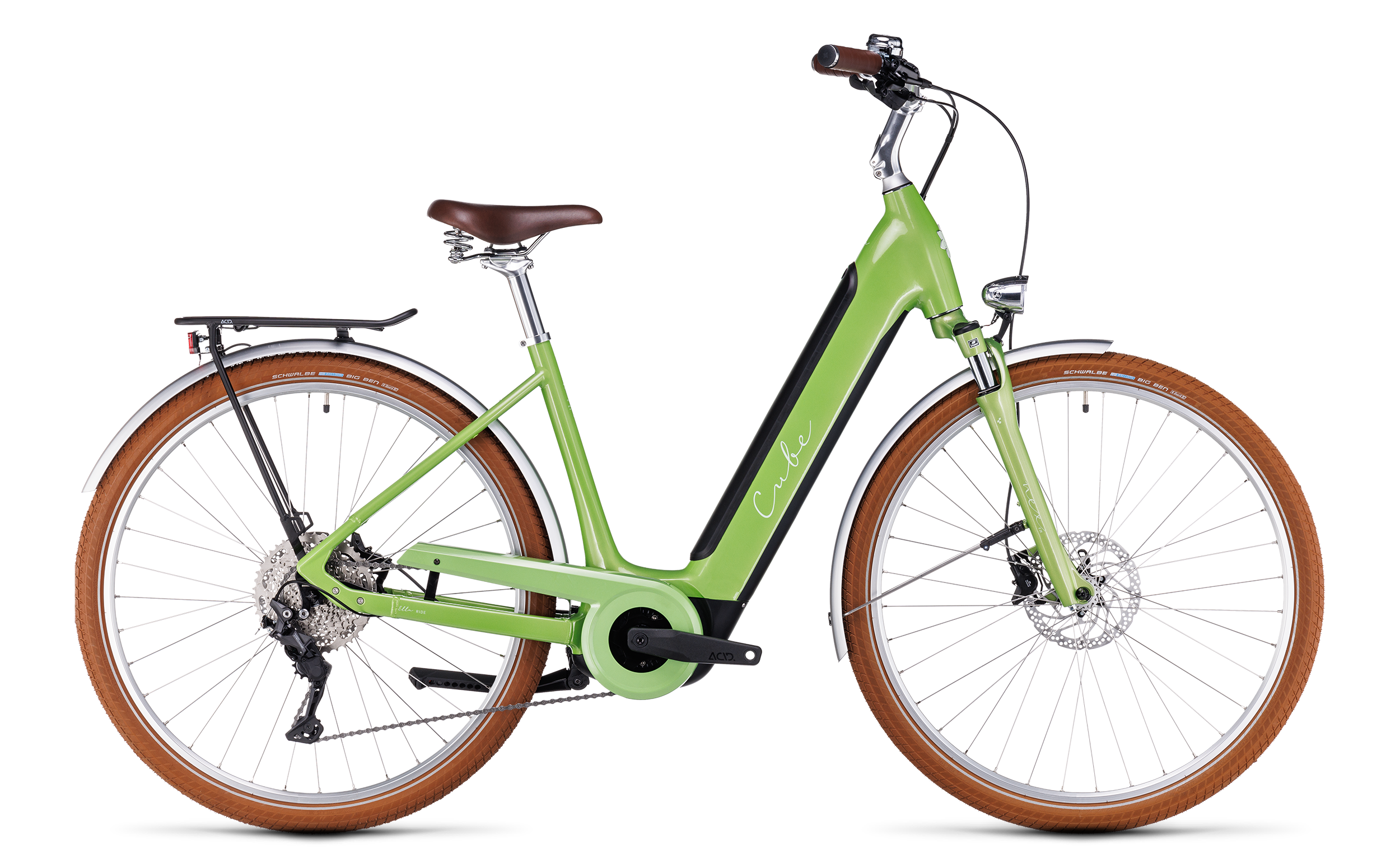 CUBE ella Ride Hybrid 500 green´n´green Easy Entry