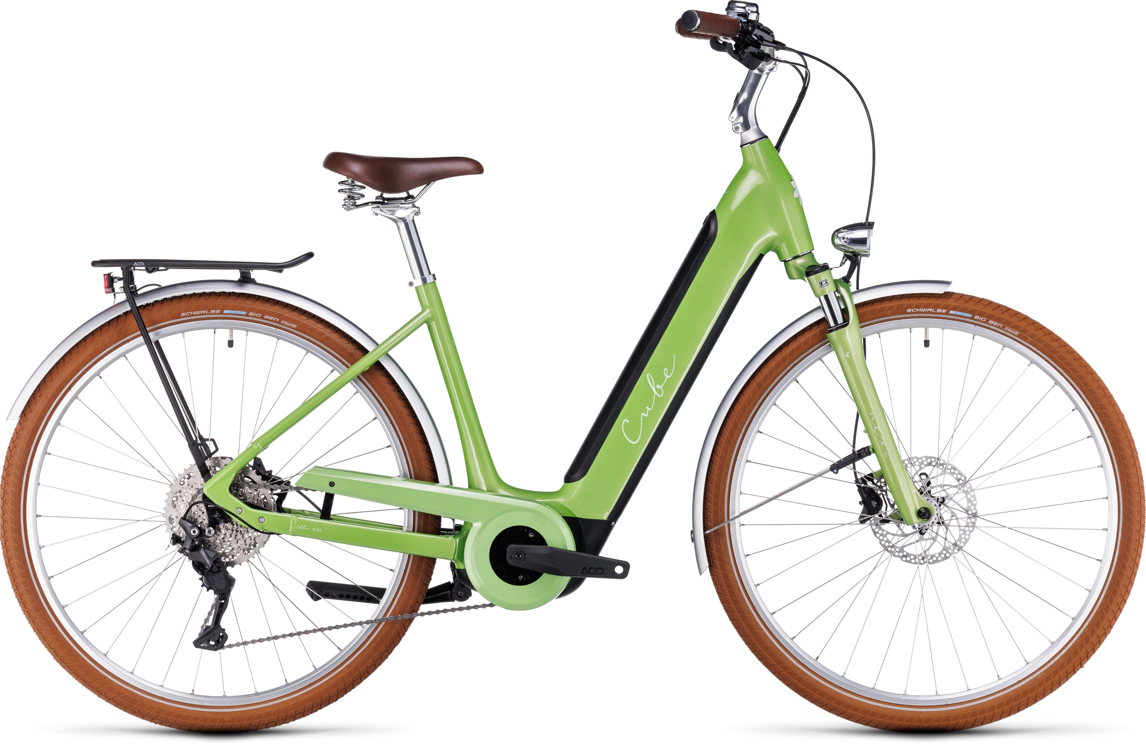 CUBE ella Ride Hybrid 500 green´n´green Easy Entry