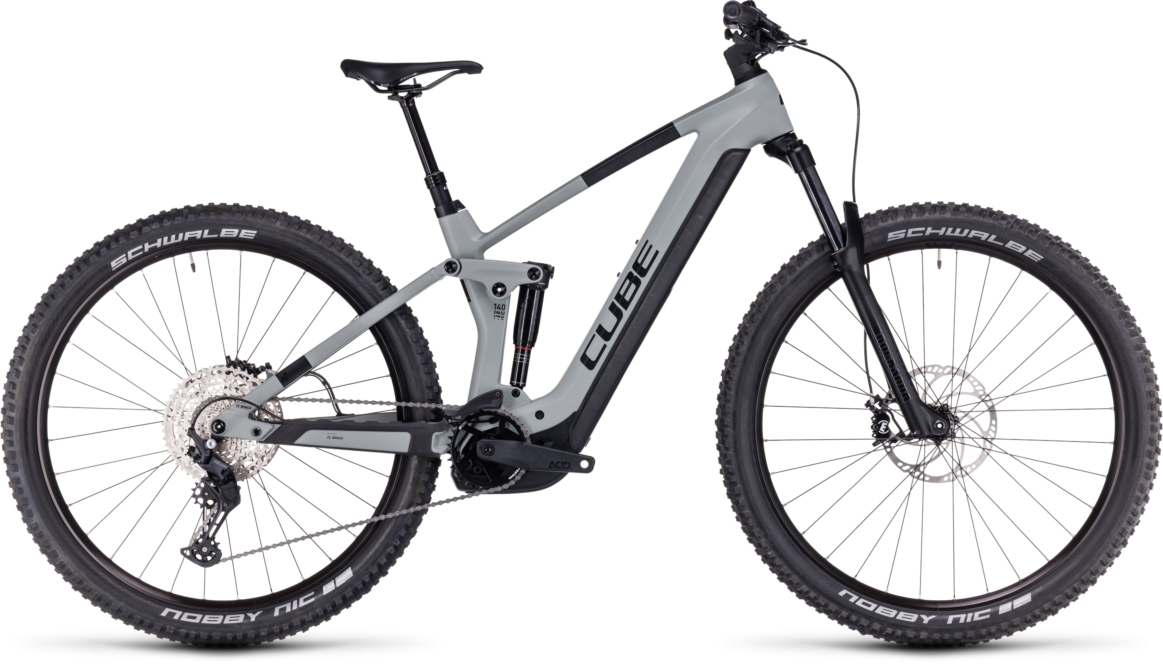 CUBE Stereo Hybrid 140 HPC Pro 625 swampgrey´n´black