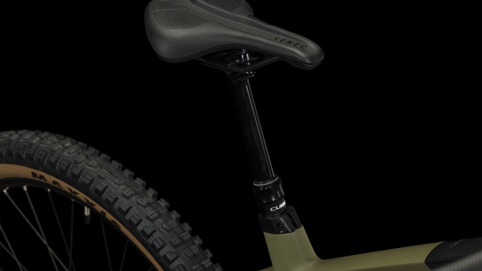 CUBE Stereo Hybrid 160 HPC Race 750 27.5 olive´n´green