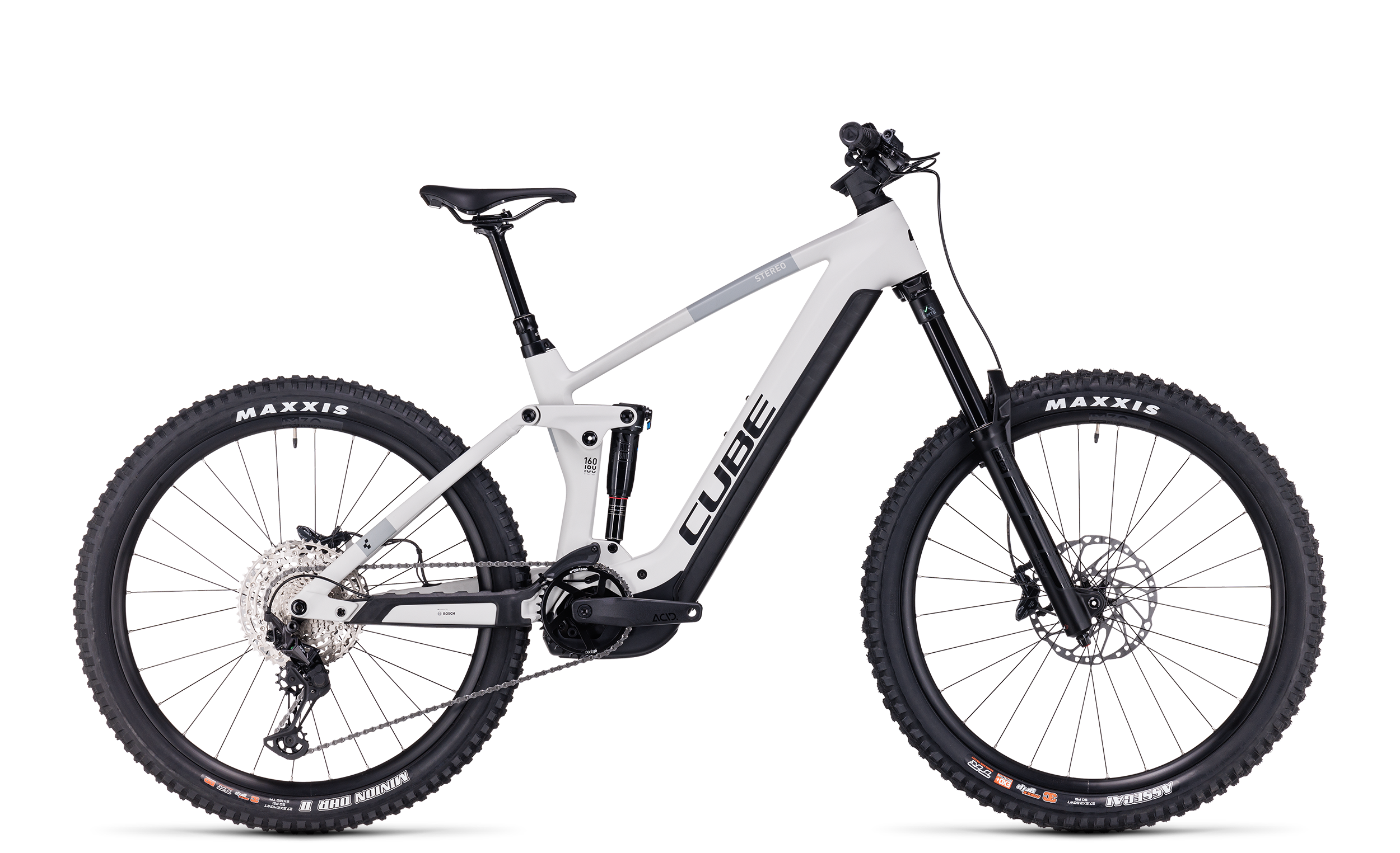 CUBE Stereo Hybrid 160 HPC SLX 750 27.5 grey´n´grey