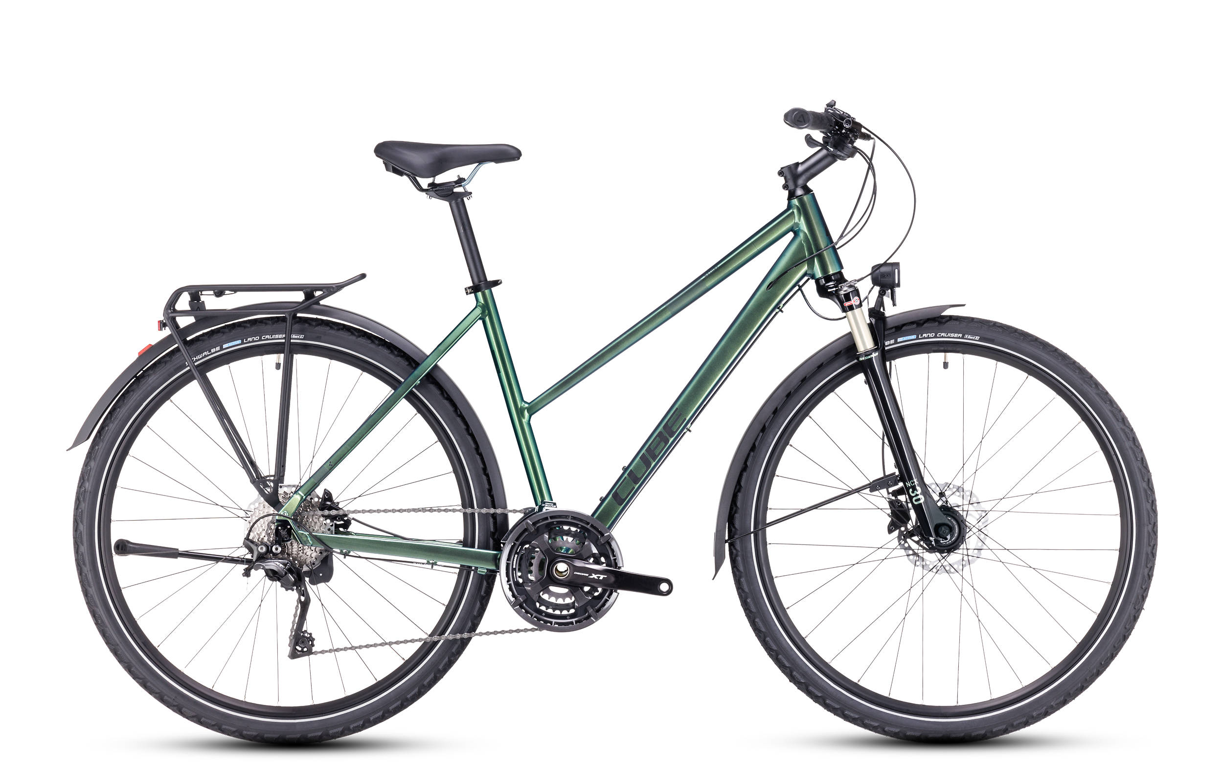 CUBE Nature EXC Allroad verde´n´black Trapeze