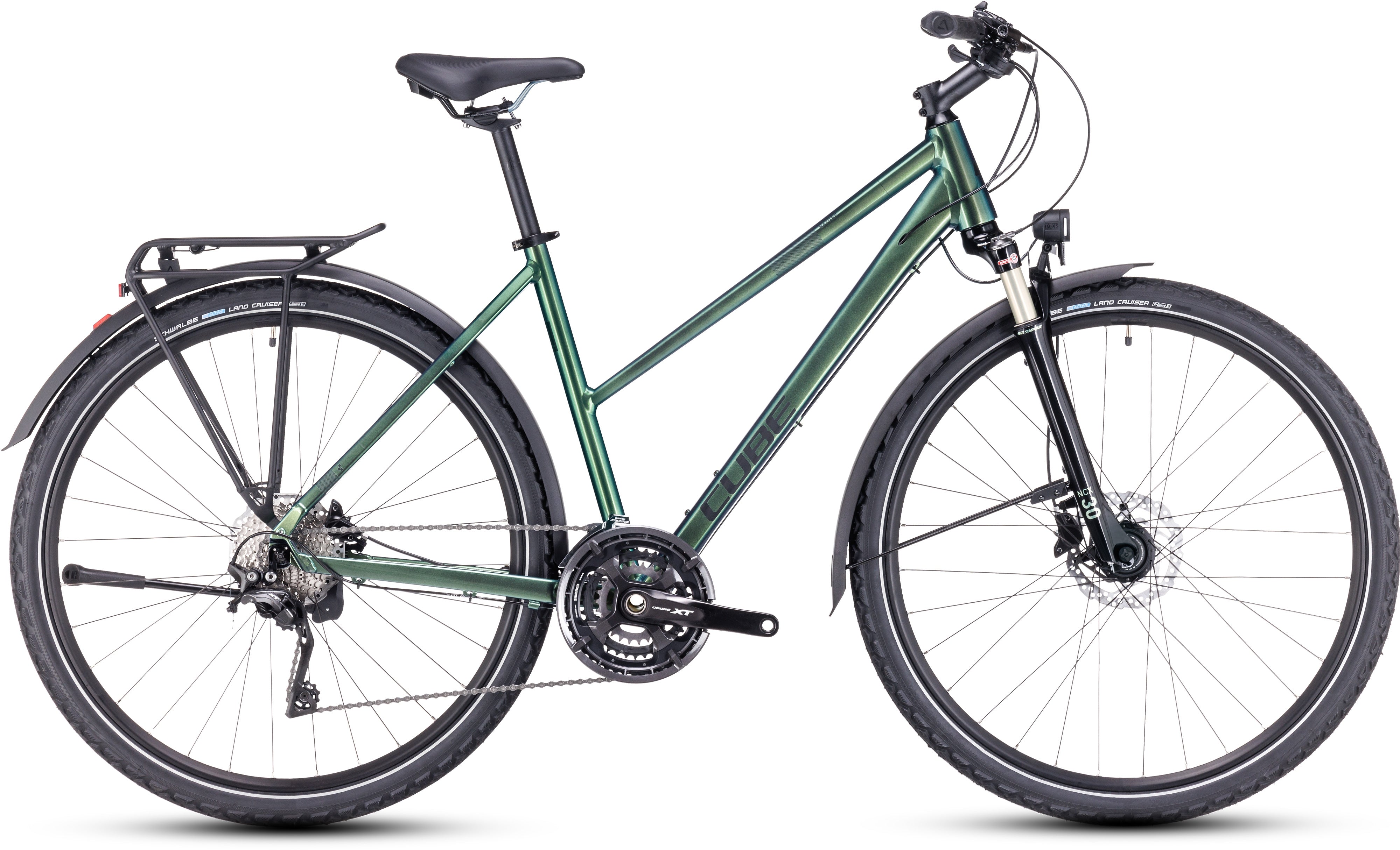 CUBE Nature EXC Allroad verde´n´black Trapeze