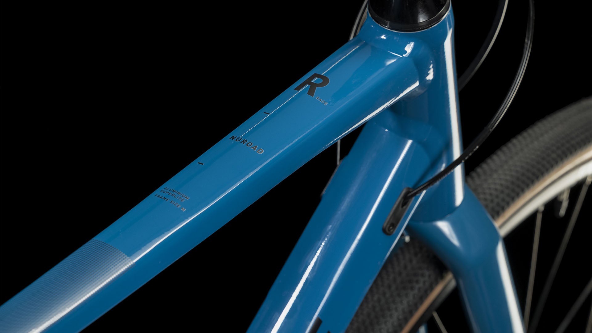 CUBE Nuroad Race blue´n´black