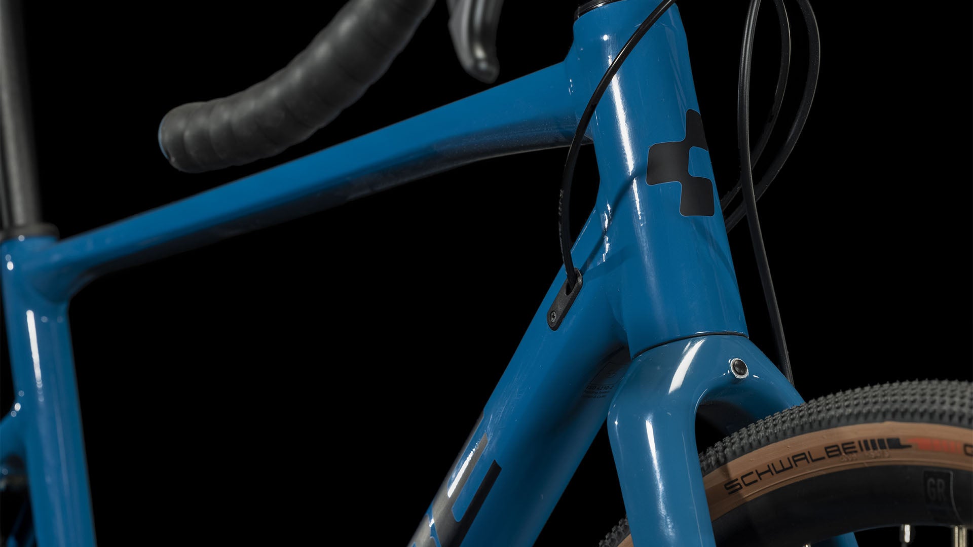 CUBE Nuroad Race blue´n´black