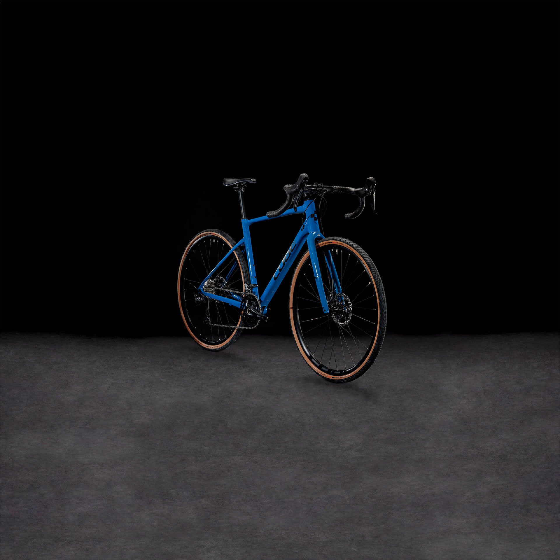 CUBE Nuroad Race blue´n´black