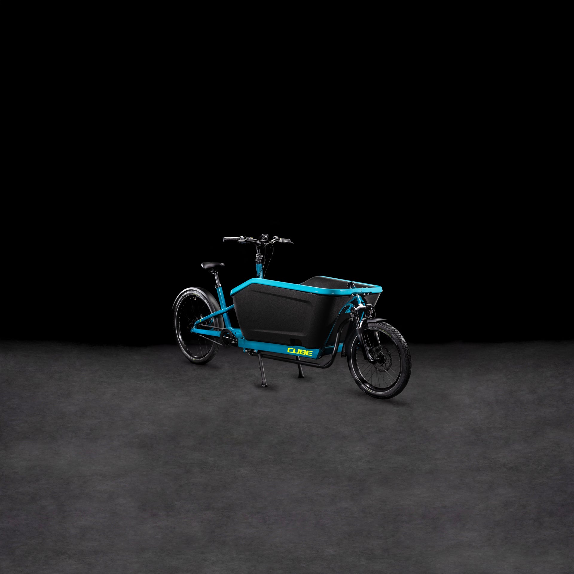 CUBE Cargo Hybrid 500 blue´n´lime