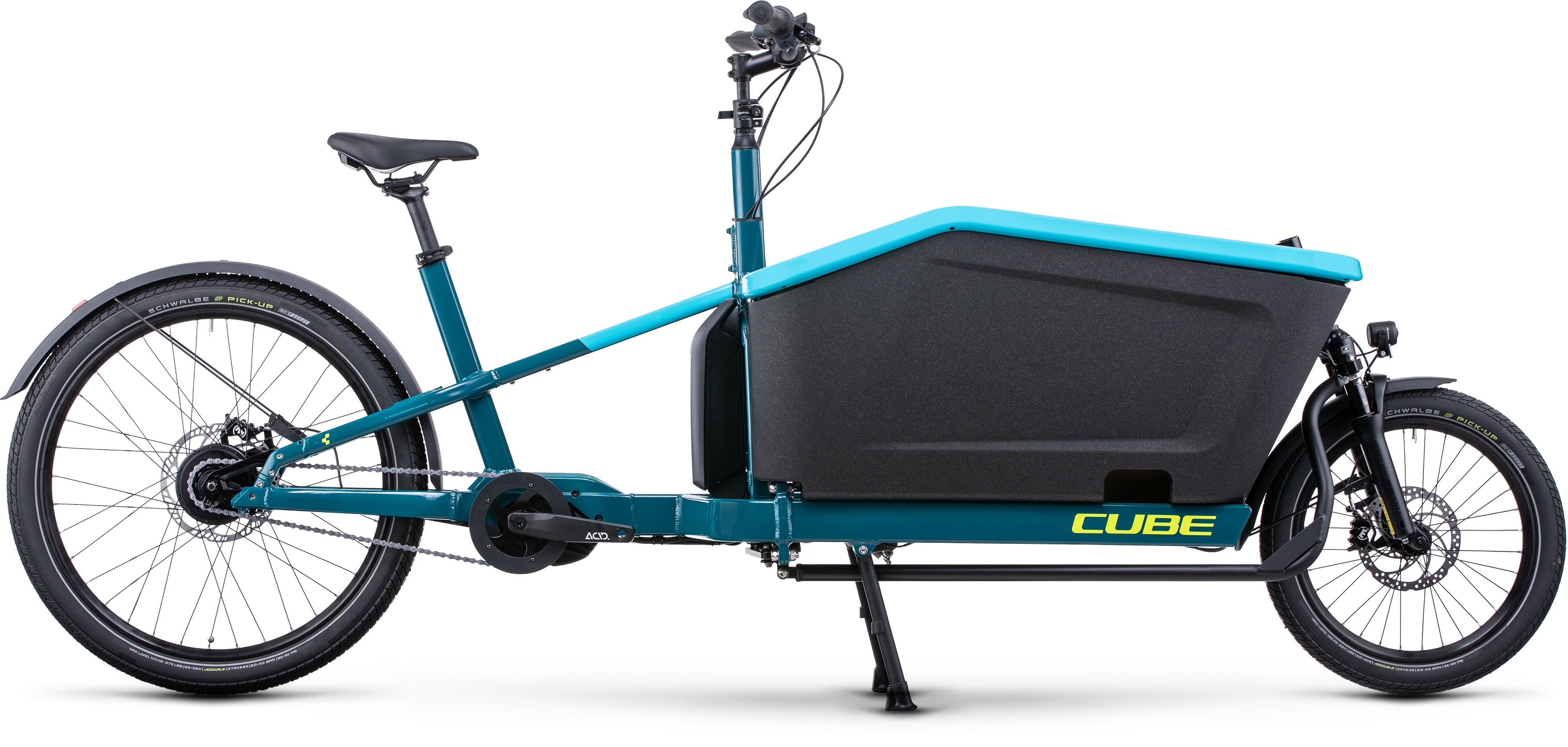 CUBE Cargo Hybrid 500 blue´n´lime