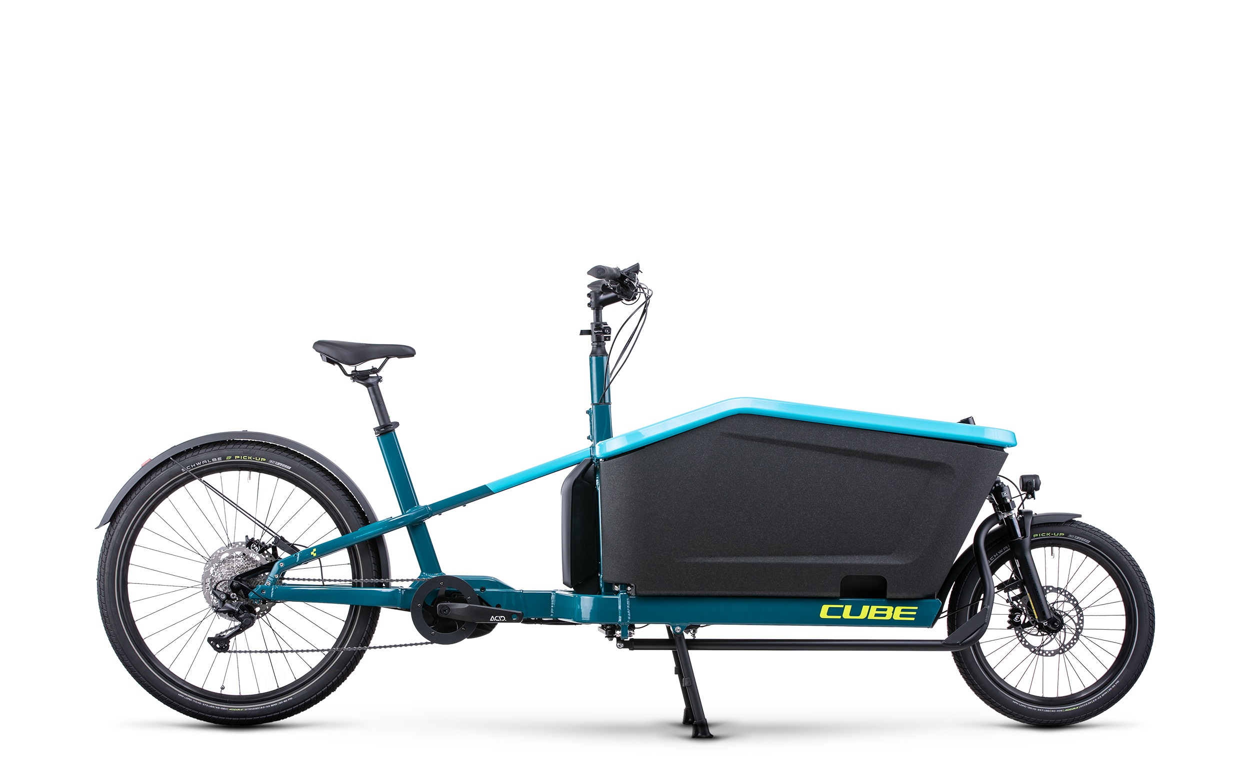 CUBE Cargo Sport Dual Hybrid 1000 blue´n´lime