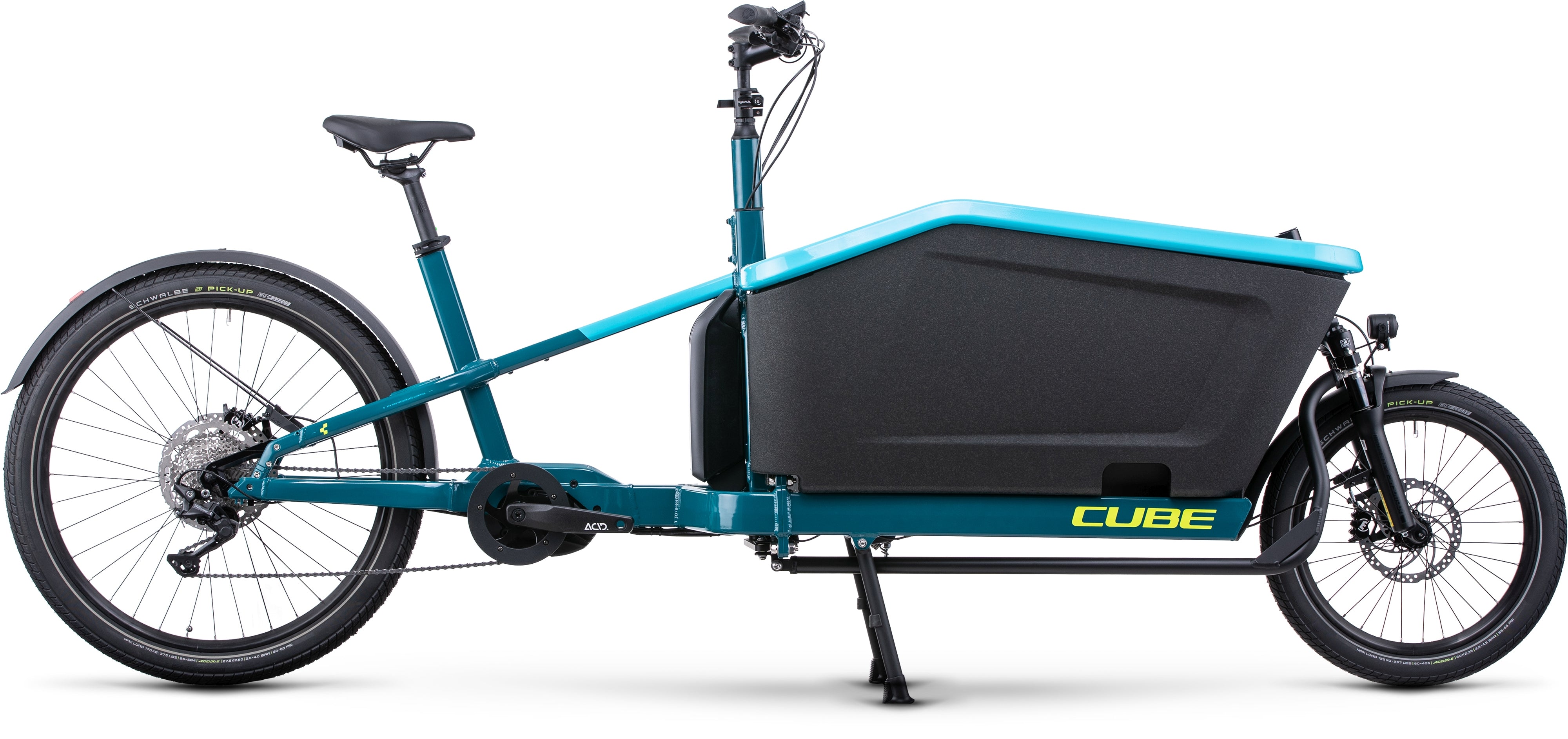 CUBE Cargo Sport Dual Hybrid 1000 blue´n´lime