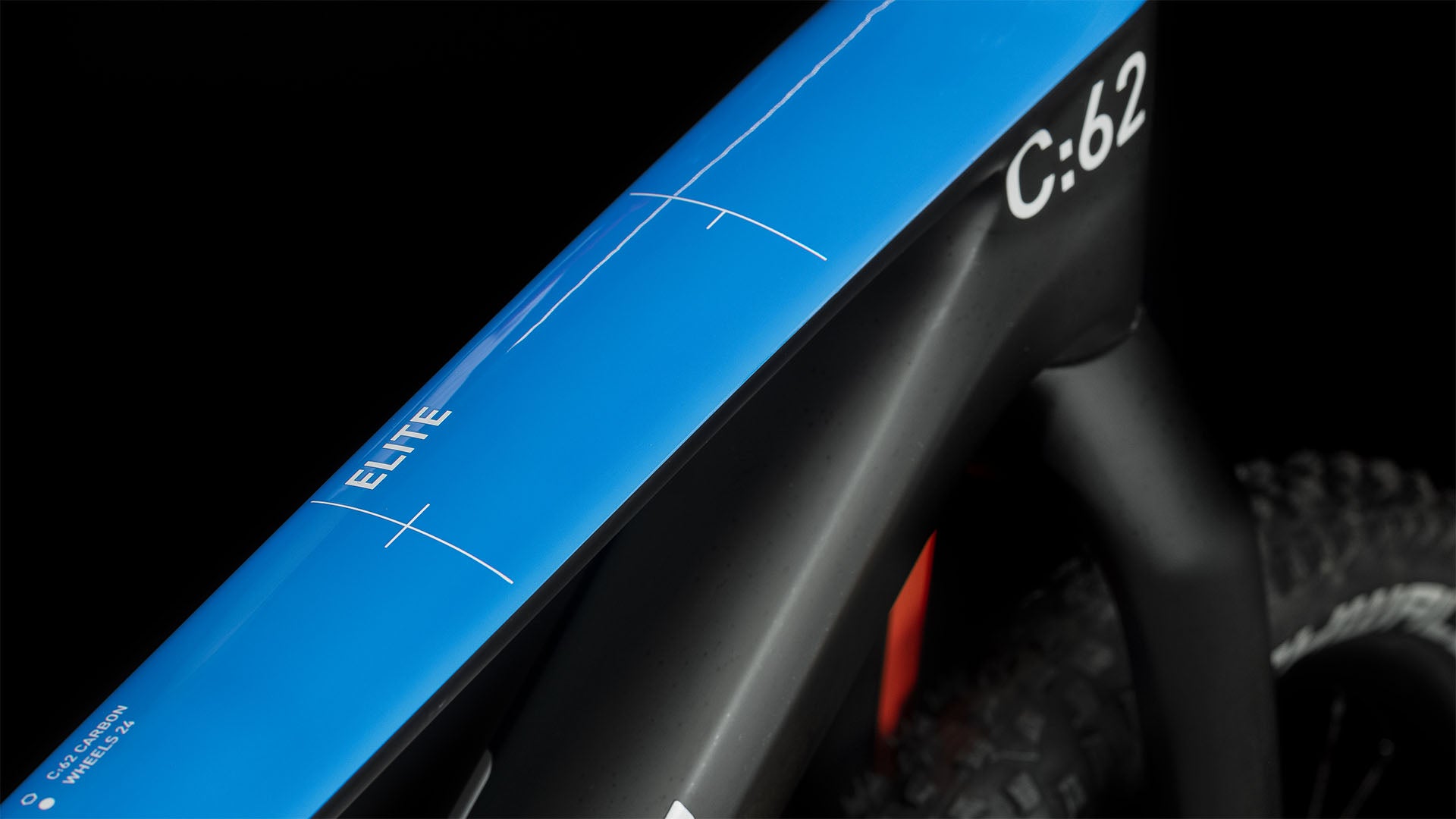 CUBE Elite 240 C:62 SLX carbon´n´blue´n´red