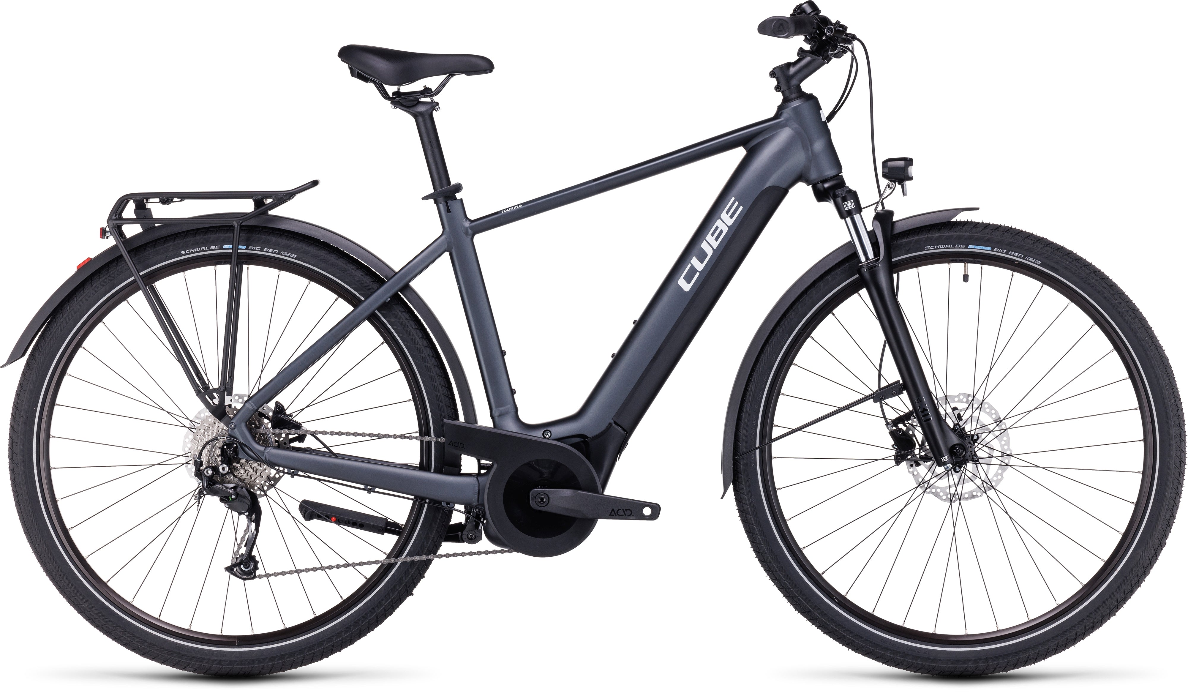 CUBE Touring Hybrid ONE 625 grey´n´white