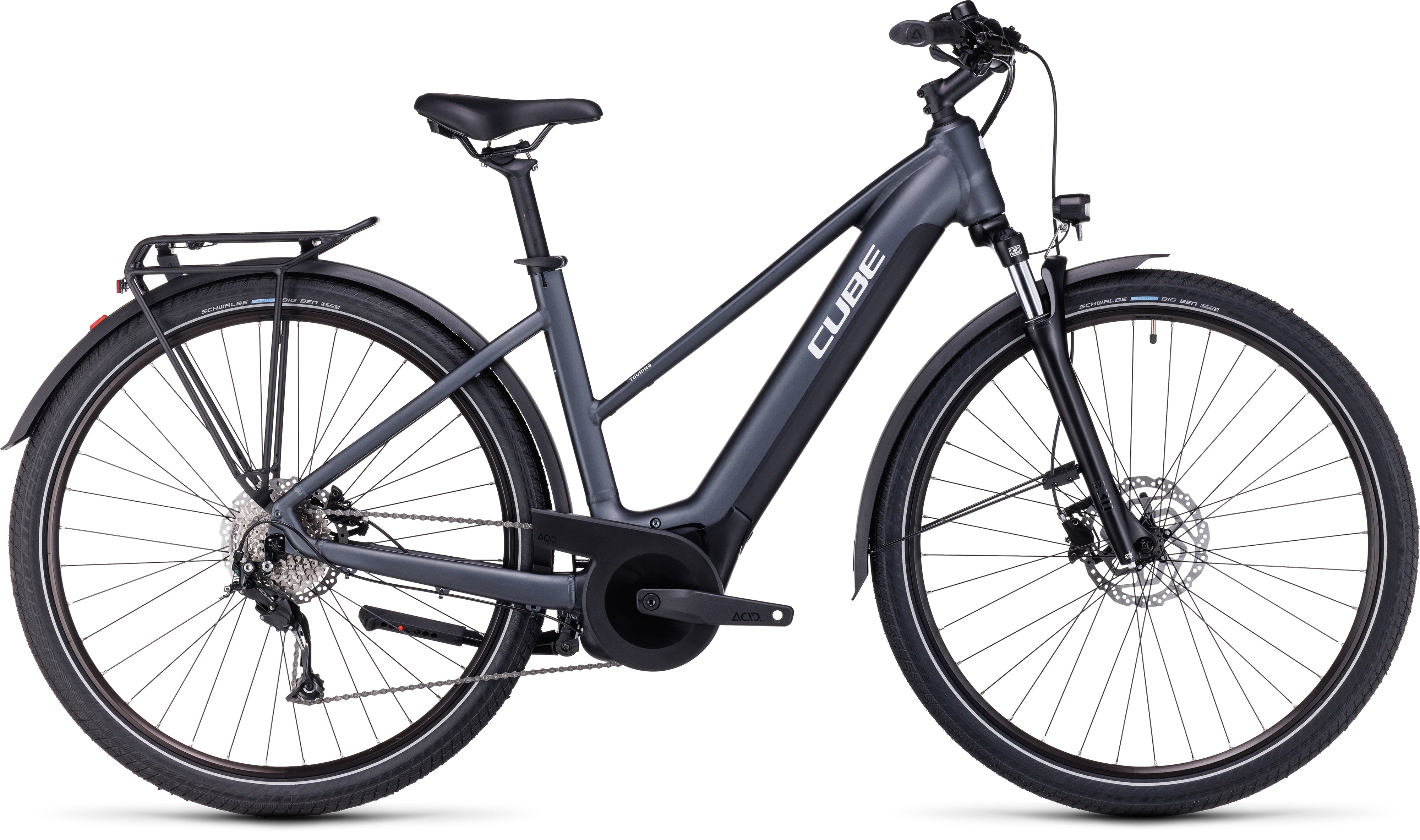 CUBE Touring Hybrid ONE 625 grey´n´white