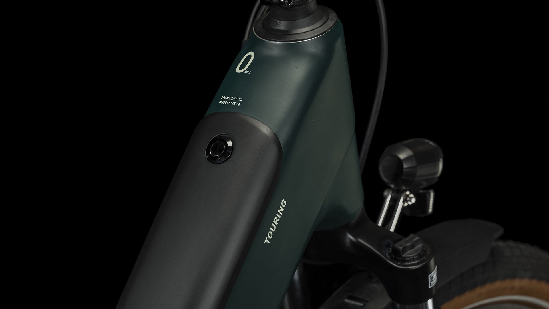 CUBE Touring Hybrid ONE 625 darkgreen´n´green