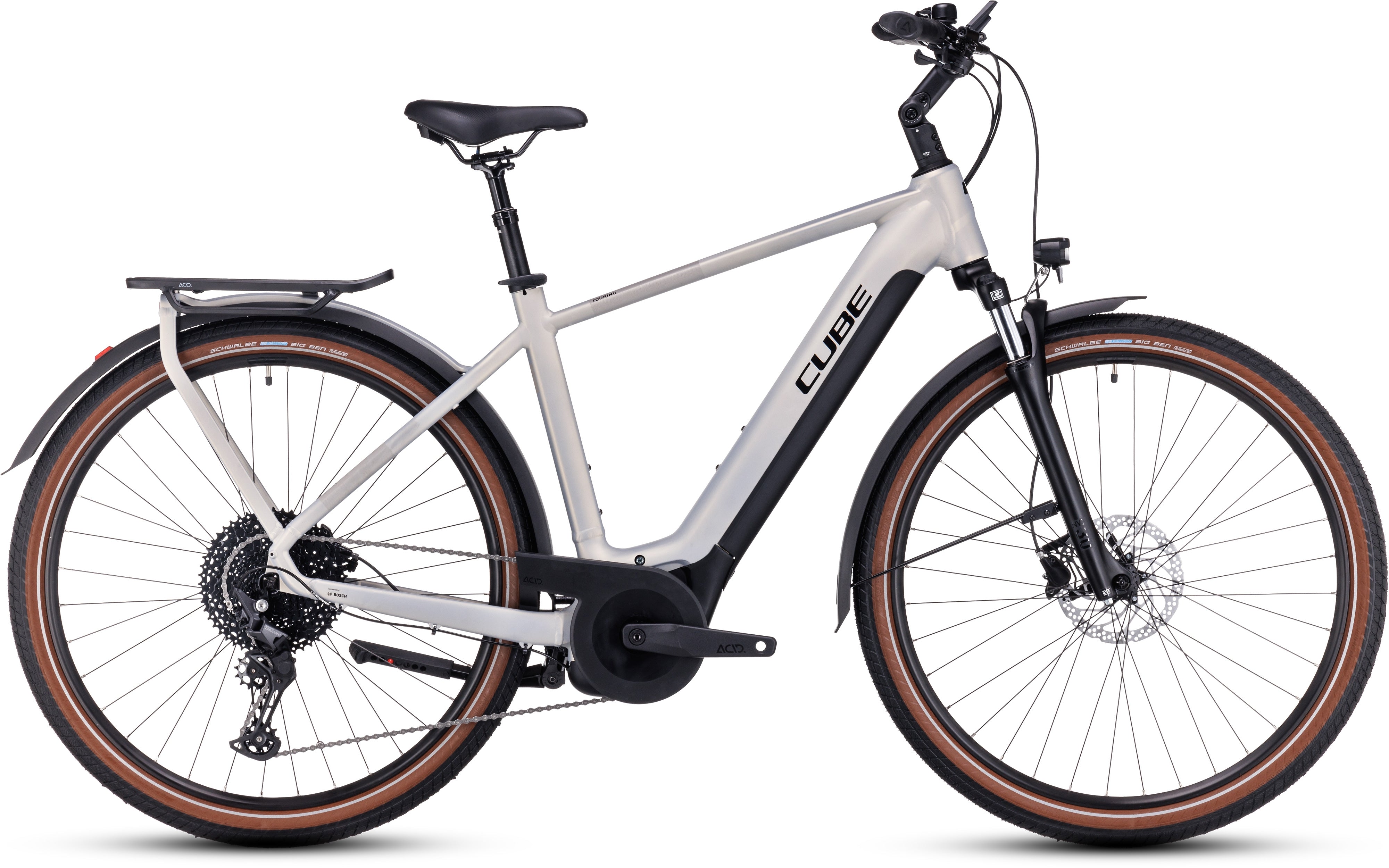 CUBE Touring Hybrid Pro 625 pearlysilver´n´black