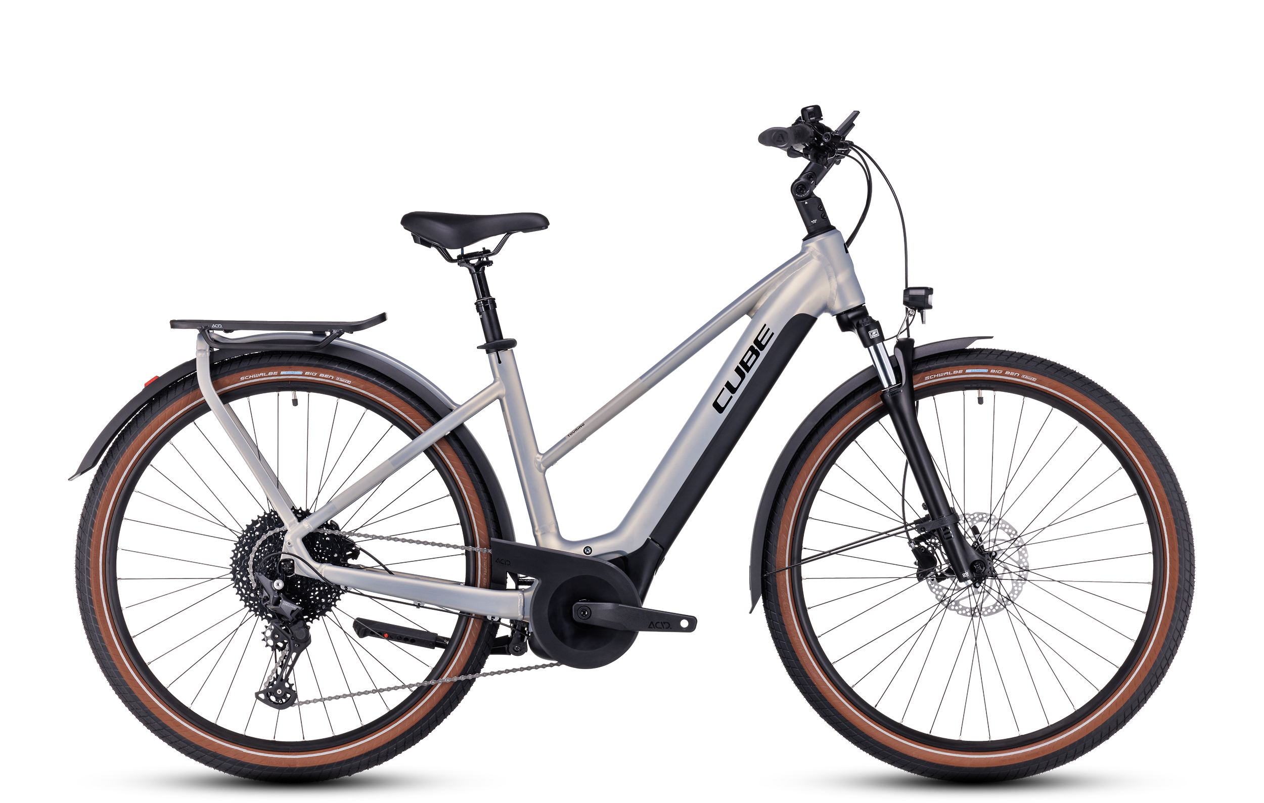 CUBE Touring Hybrid Pro 625 pearlysilver´n´black