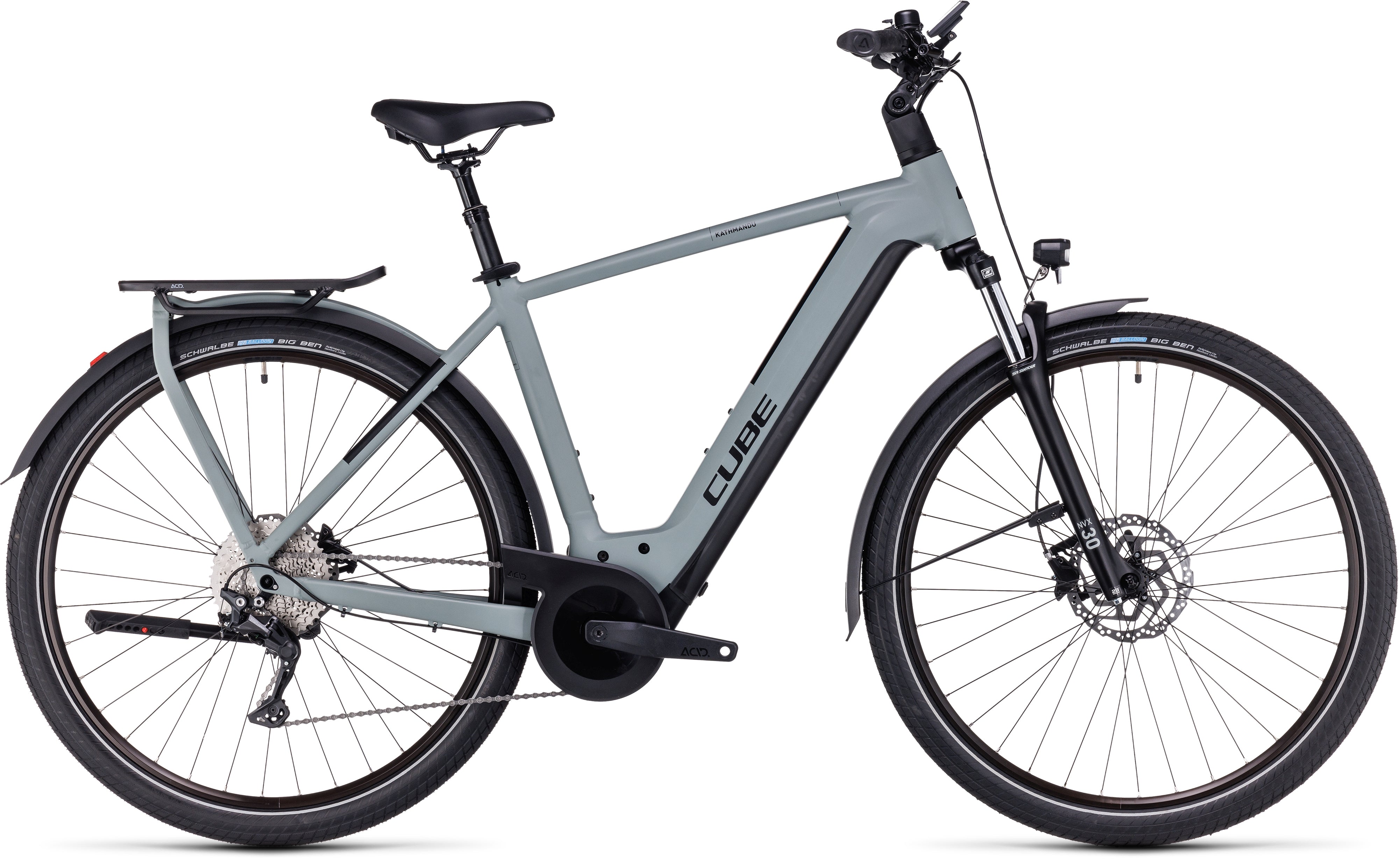 CUBE Kathmandu Hybrid ONE 750 swampgrey´n´black