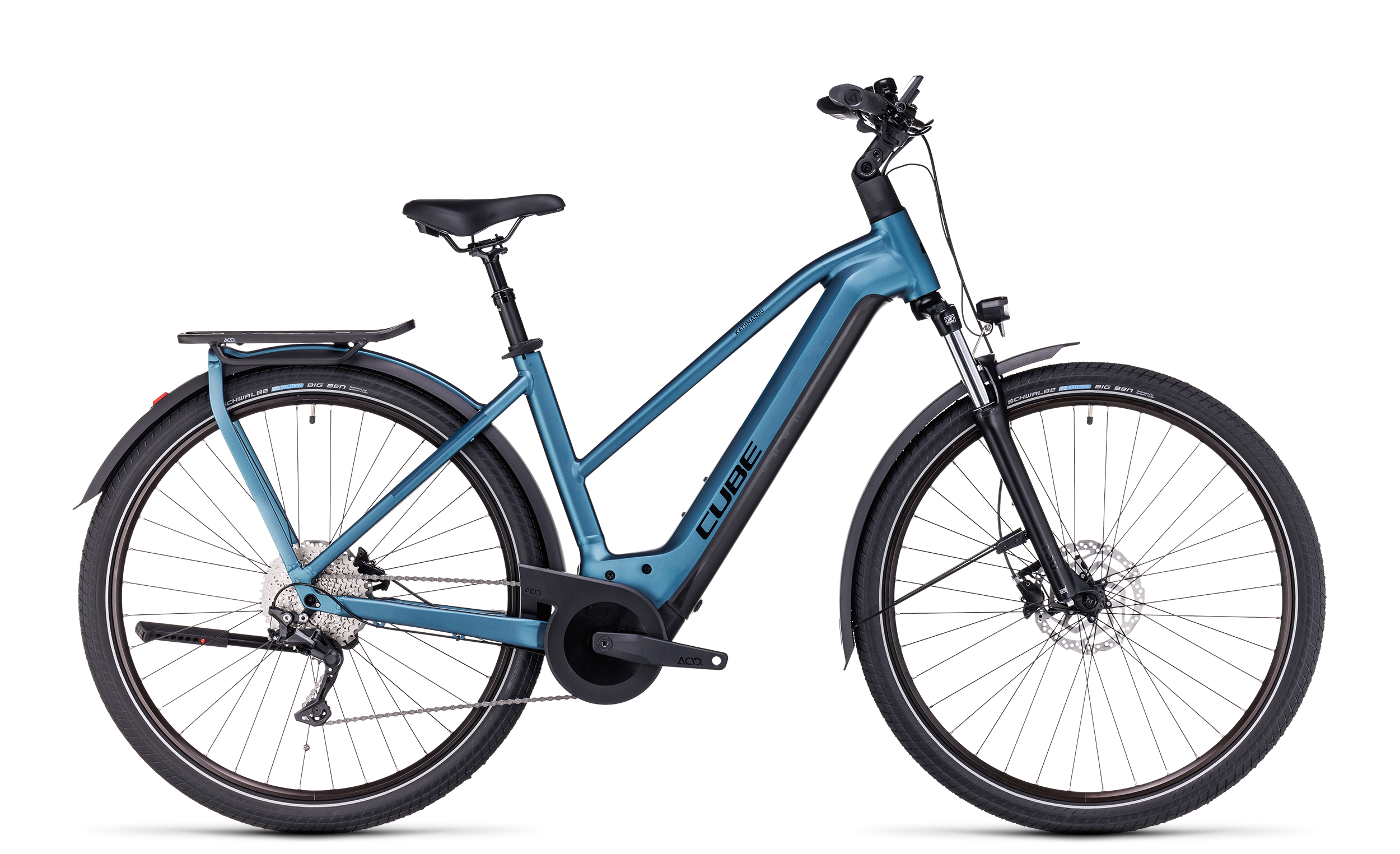 CUBE Kathmandu Hybrid ONE 750 blue´n´black