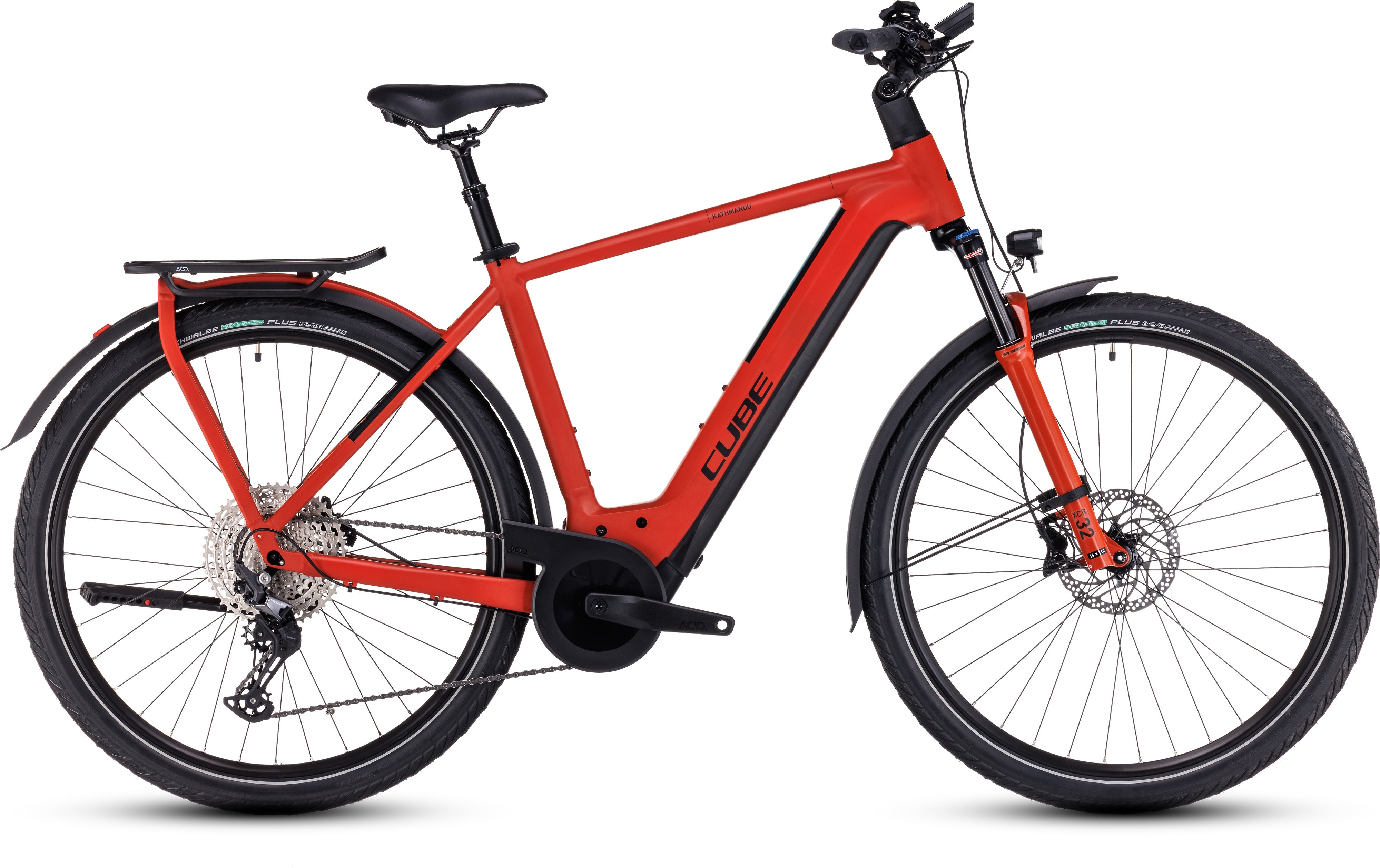 CUBE Kathmandu Hybrid EXC 750 red´n´black