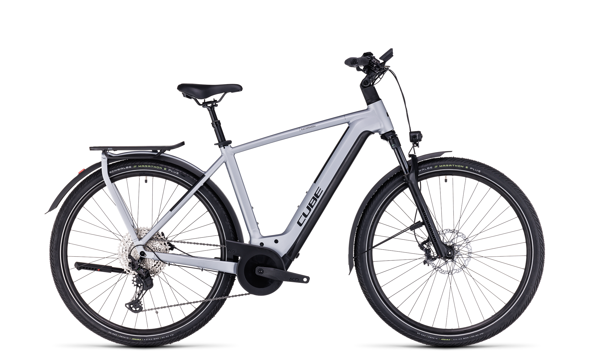 CUBE Kathmandu Hybrid SLX 750 polarsilver´n´black