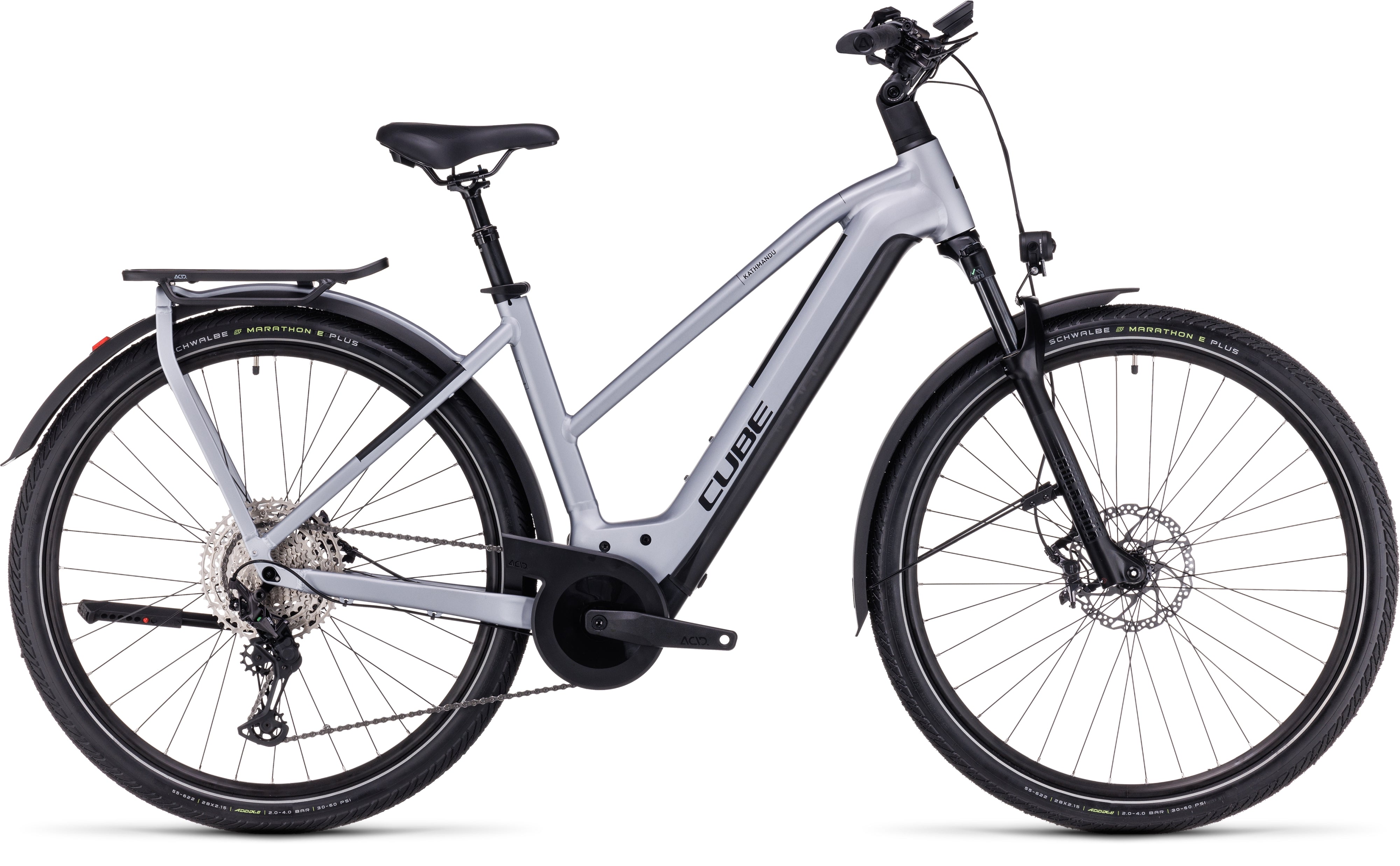 CUBE Kathmandu Hybrid SLX 750 polarsilver´n´black