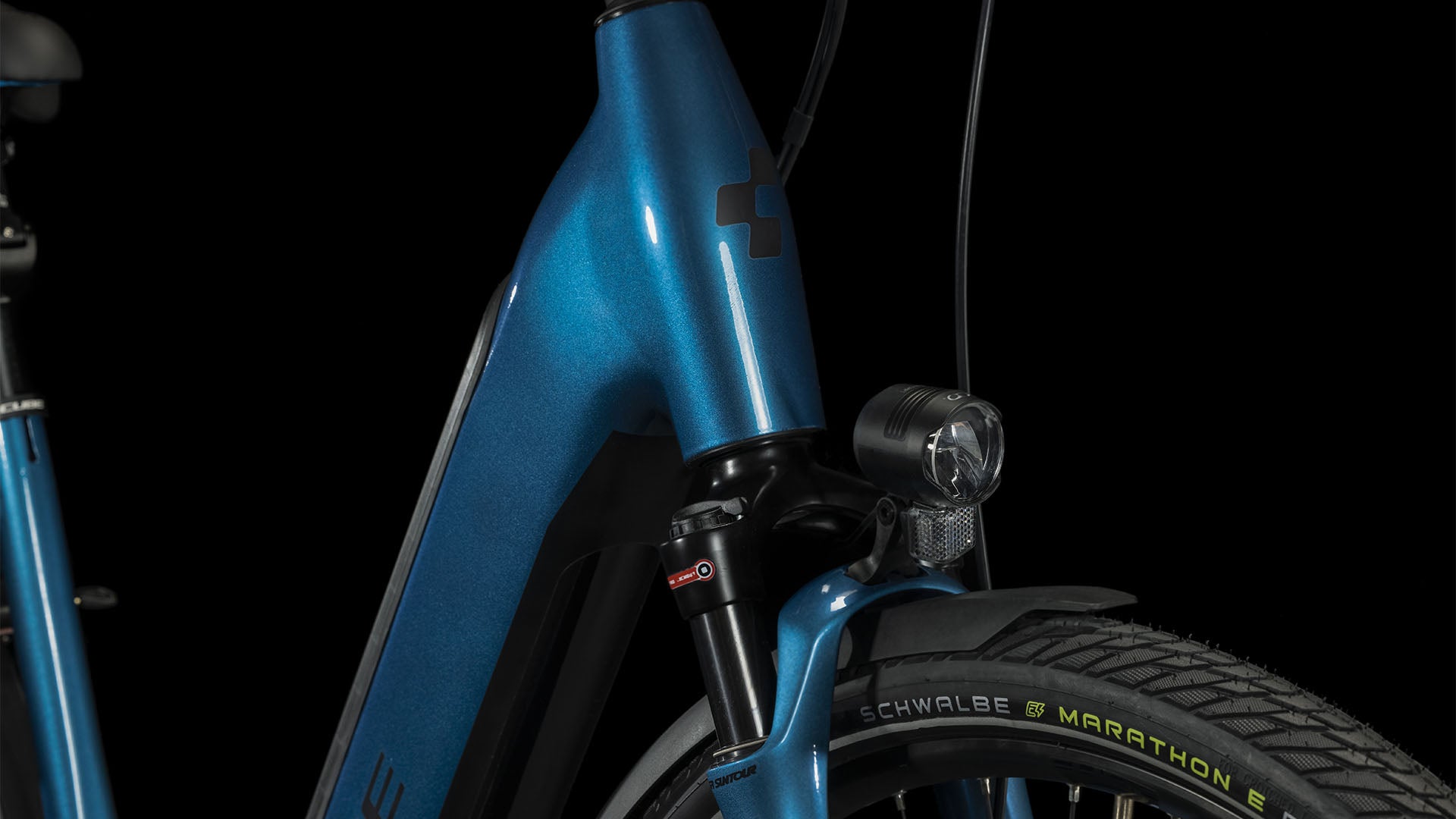 CUBE Supreme Sport Hybrid EXC 625 blue´n´black