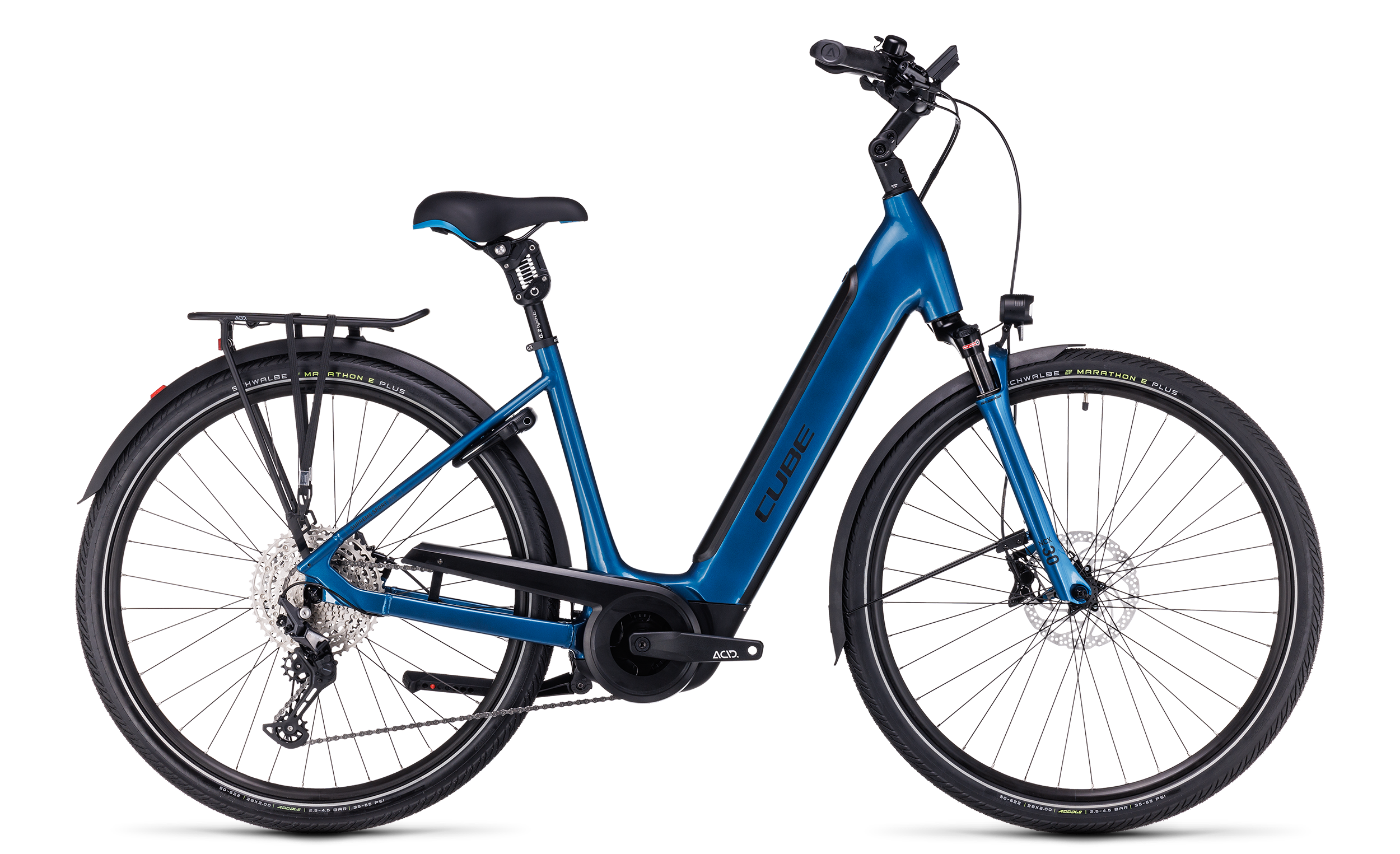 CUBE Supreme Sport Hybrid EXC 625 blue´n´black