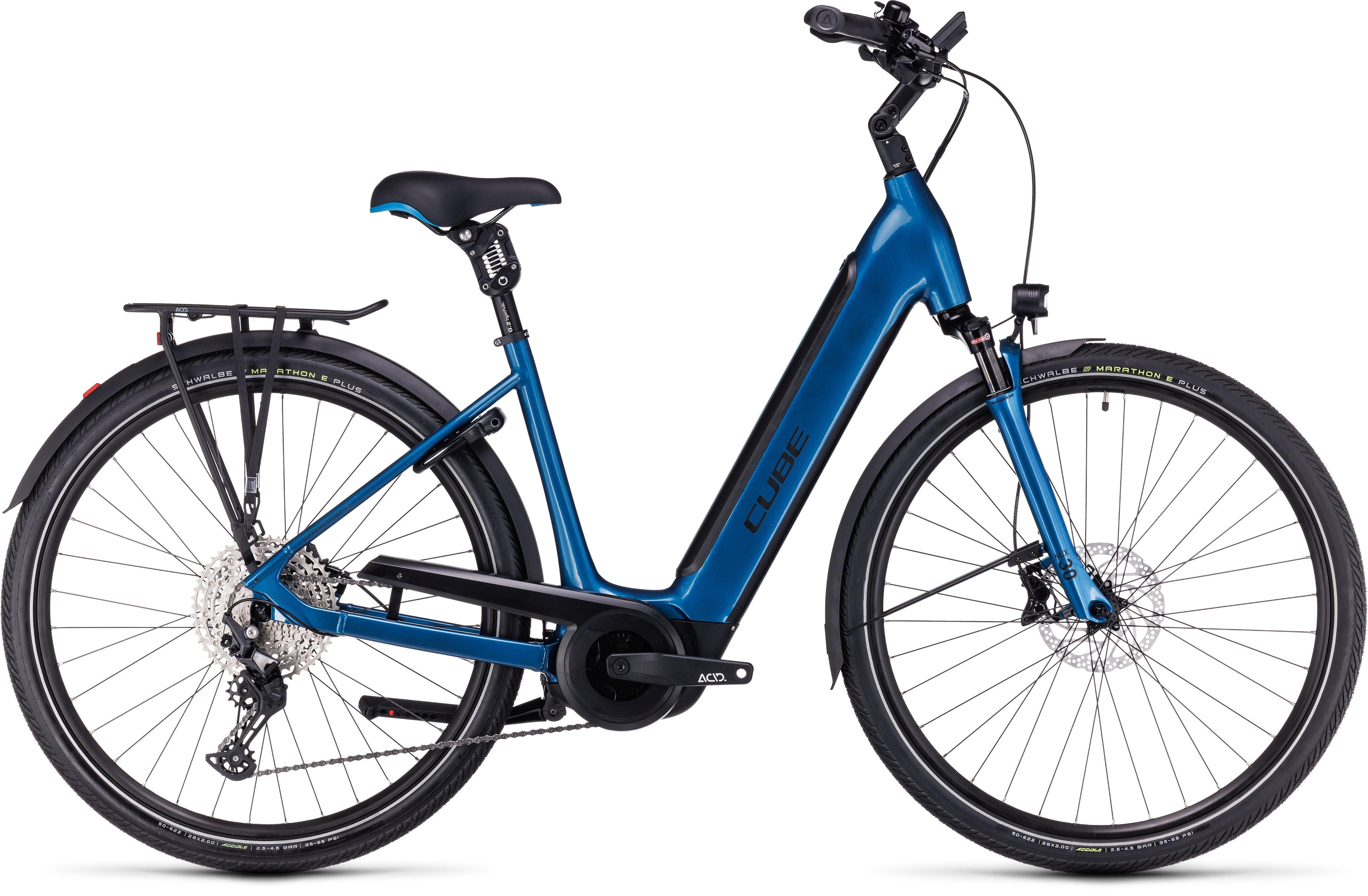 CUBE Supreme Sport Hybrid EXC 625 blue´n´black