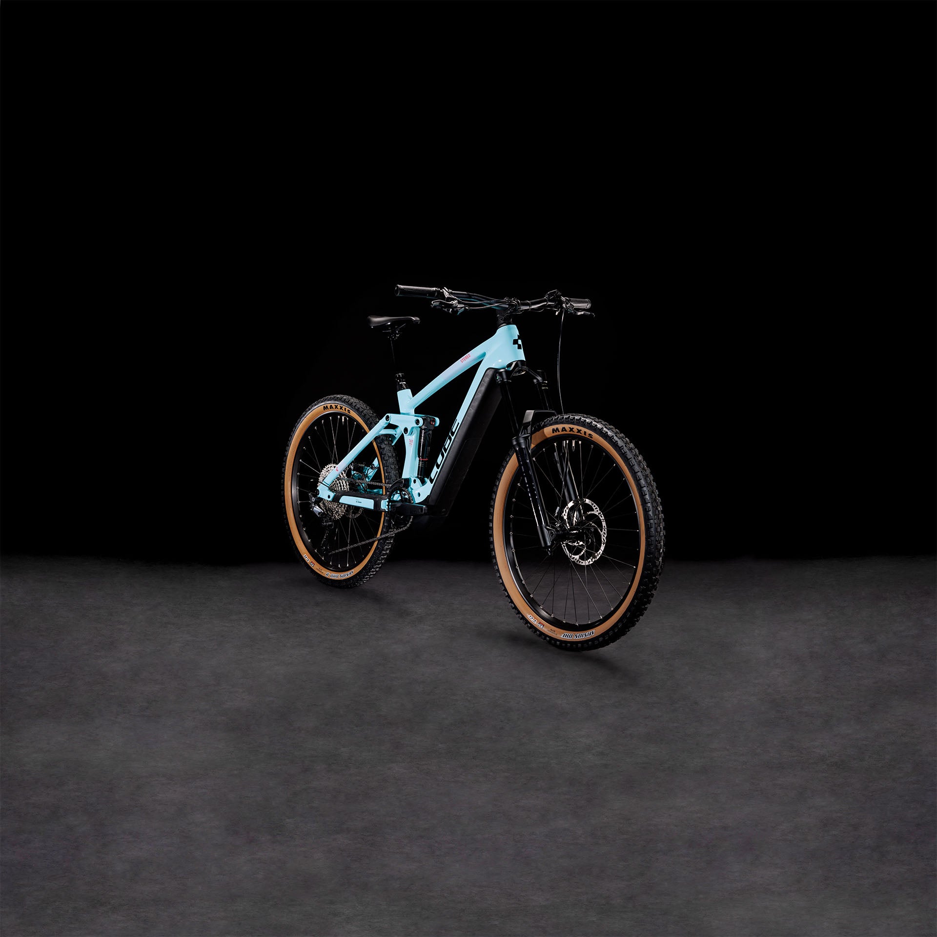 CUBE Stereo Hybrid 160 HPC Race 750 27.5 iceblue´n´black