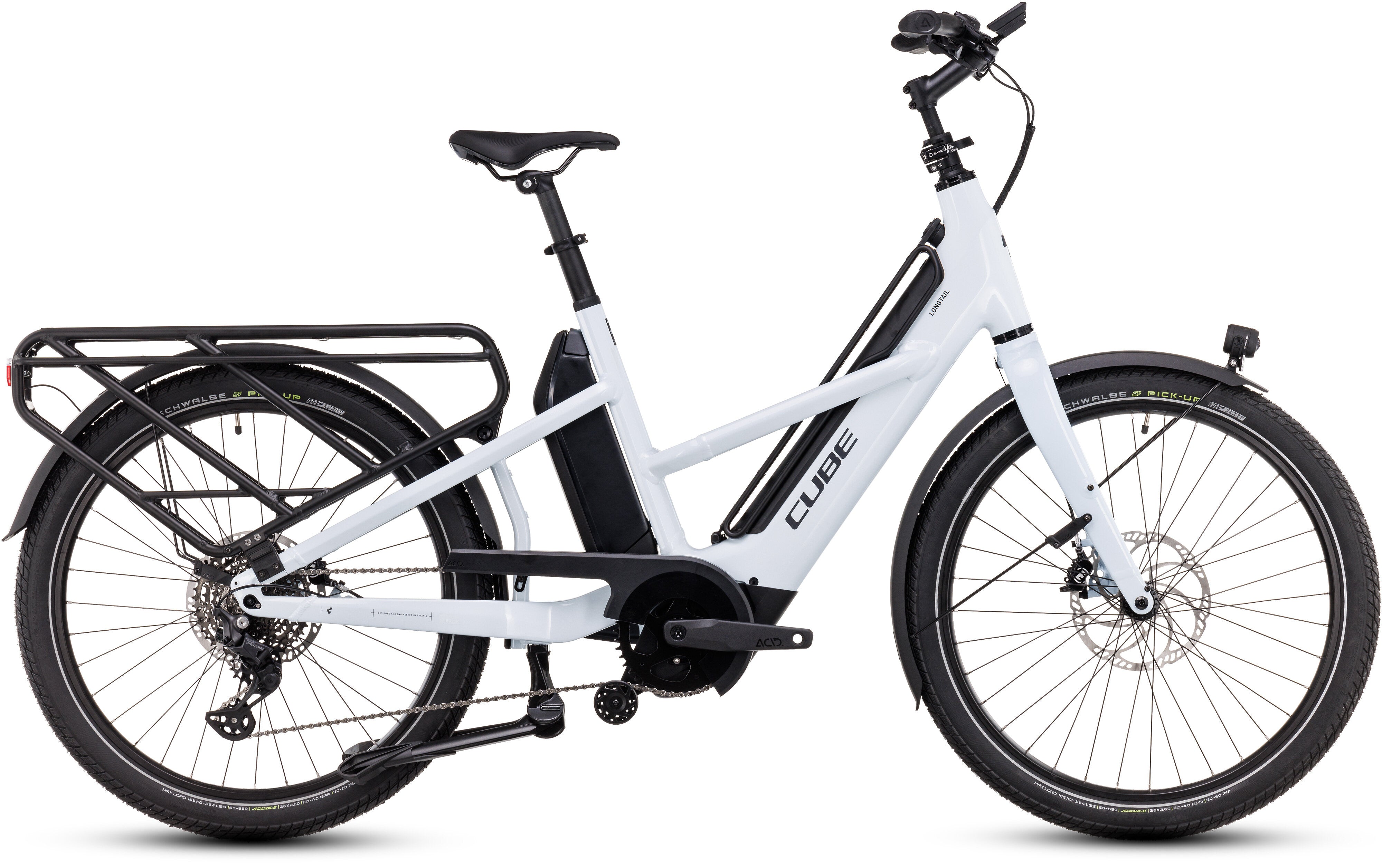 CUBE Longtail Sport Hybrid 1350 flashwhite´n´reflex