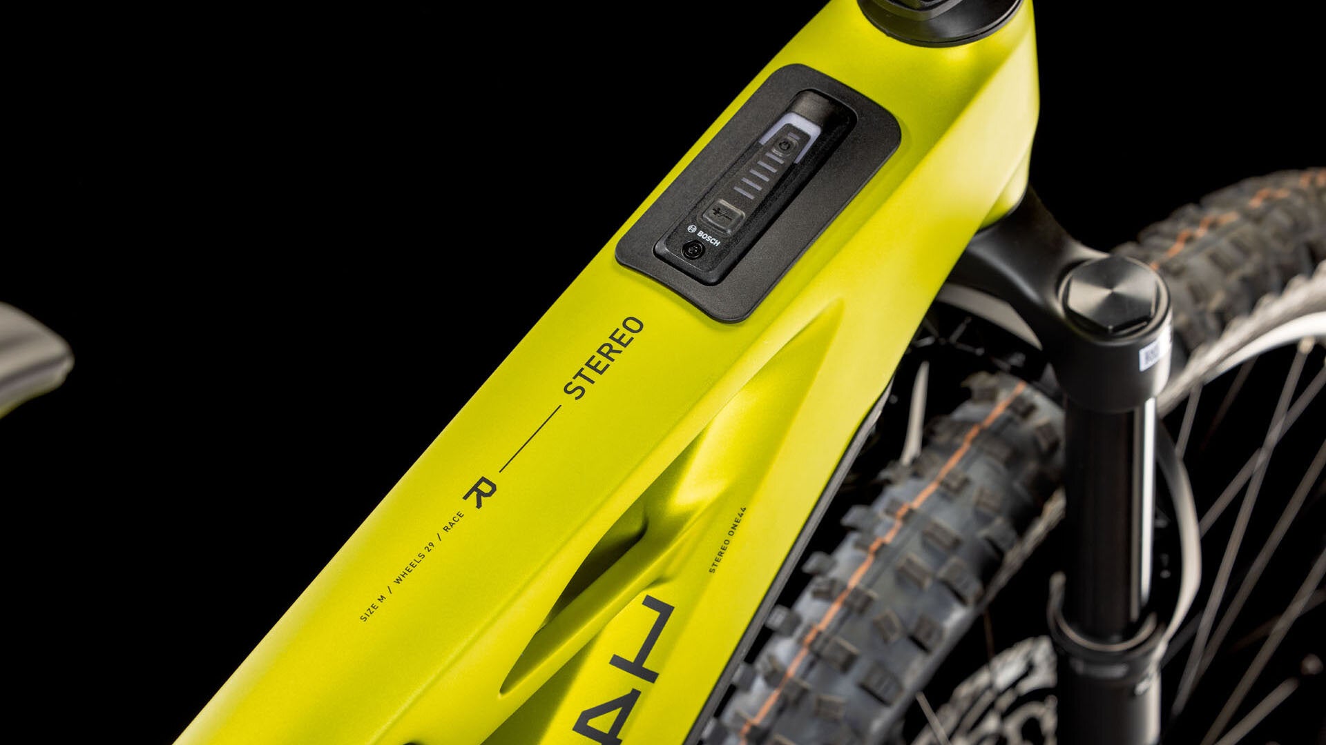 CUBE Stereo Hybrid ONE44 HPC Race 800 flashlime´n´blue