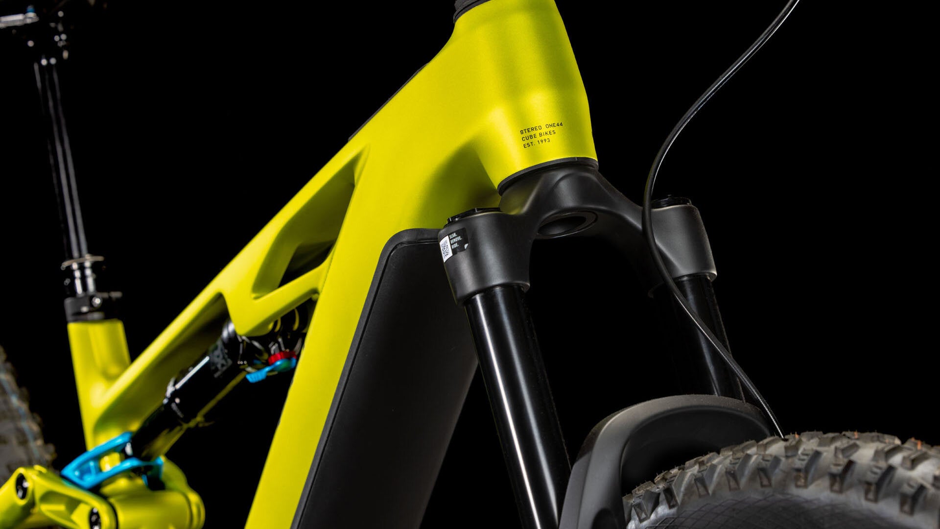 CUBE Stereo Hybrid ONE44 HPC Race 800 flashlime´n´blue