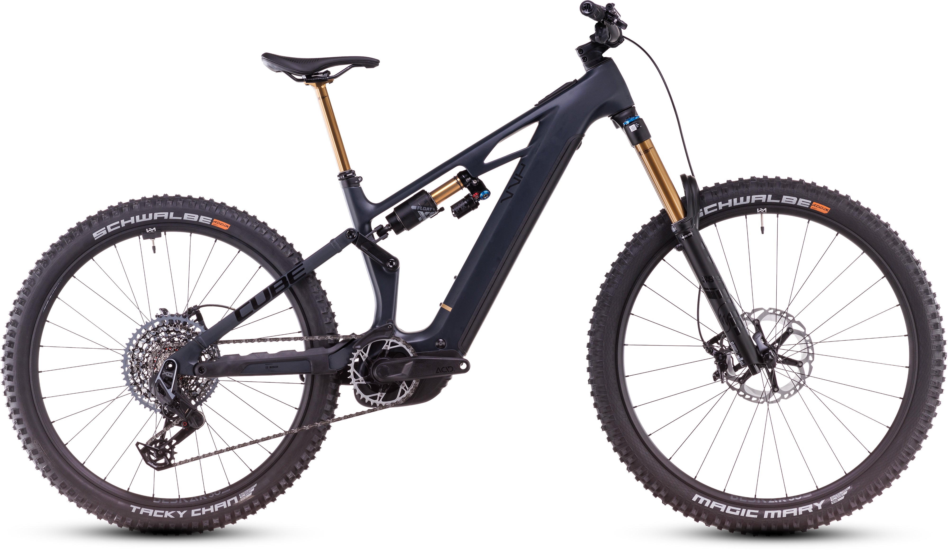 CUBE Stereo Hybrid ONE77 HPC AT carbon´n´gold